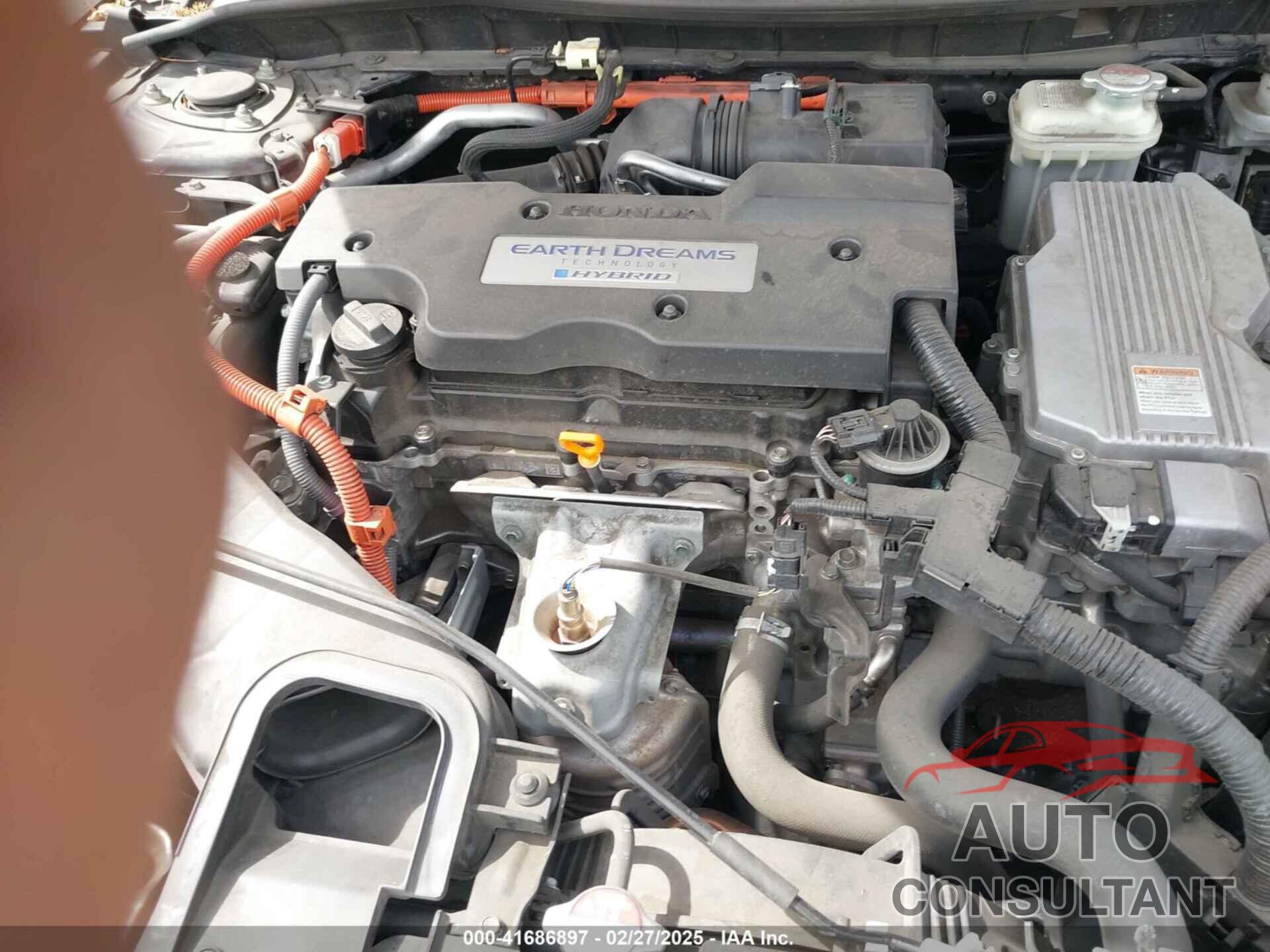 HONDA ACCORD HYBRID 2017 - JHMCR6F51HC031176
