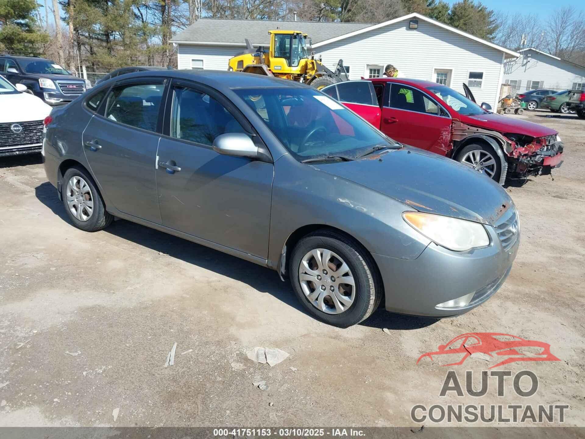 HYUNDAI ELANTRA 2010 - KMHDU4AD3AU932469