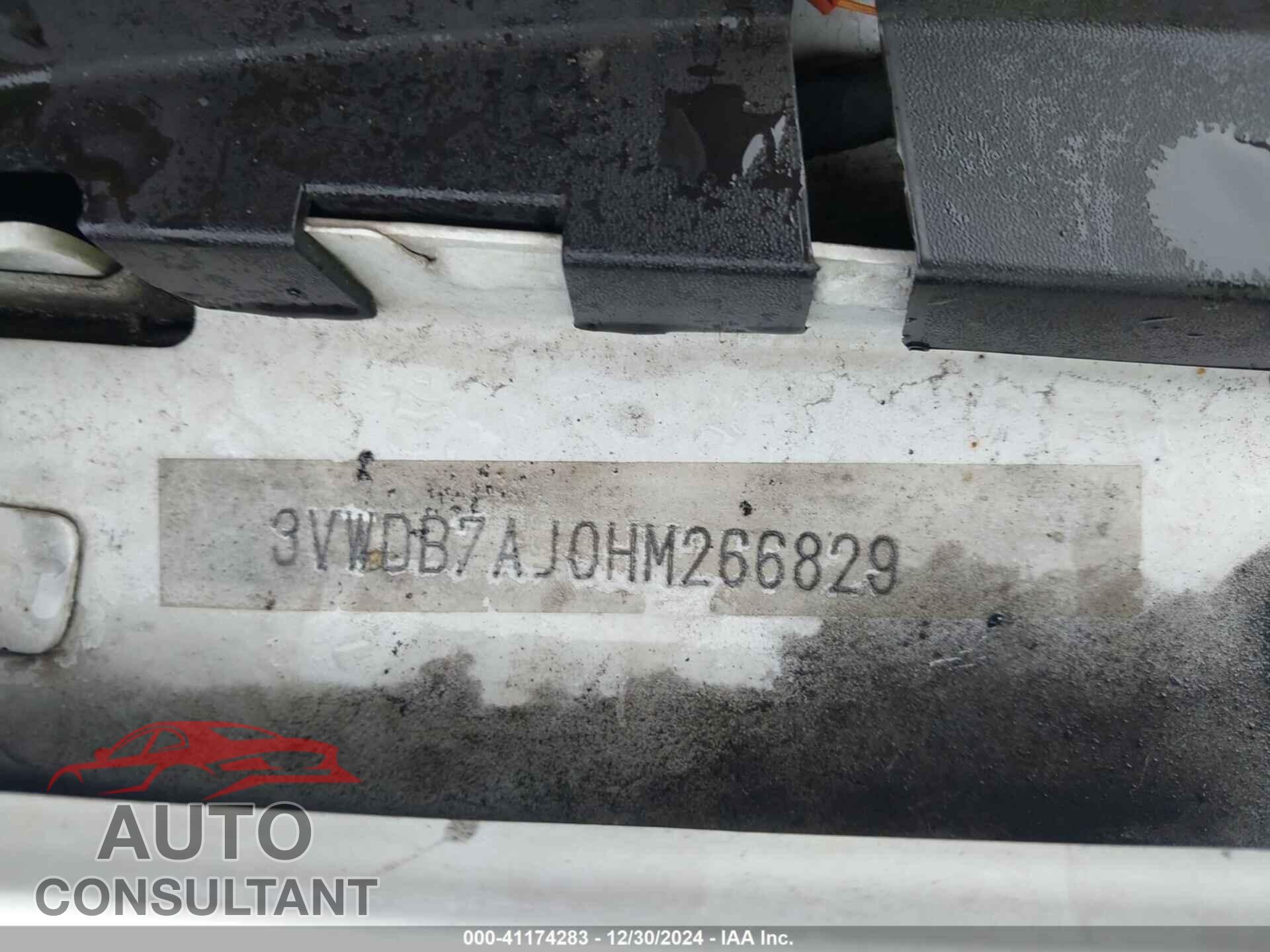 VOLKSWAGEN JETTA 2017 - 3VWDB7AJ0HM266829