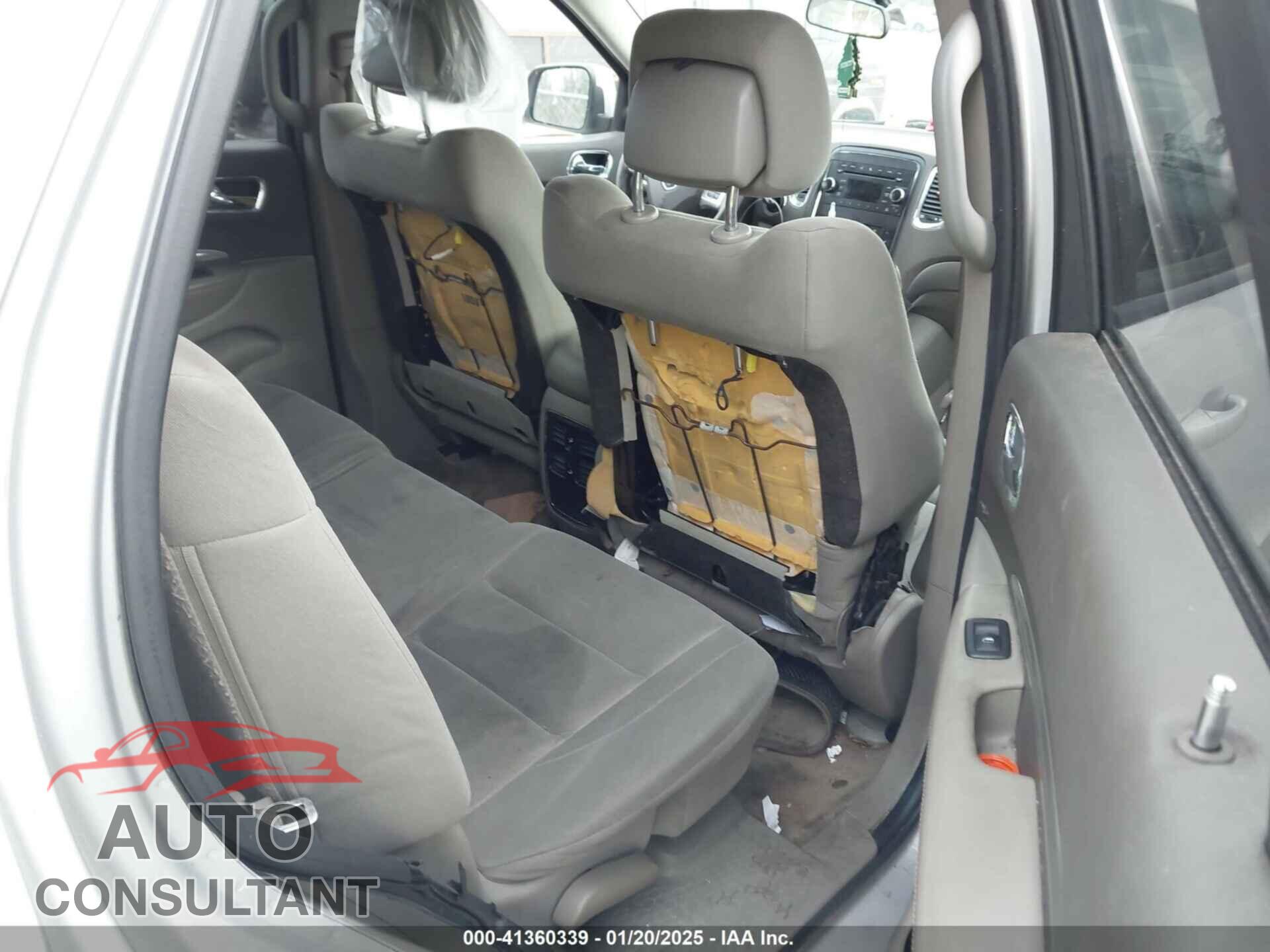 DODGE DURANGO 2011 - 1D4RD2GG9BC677000