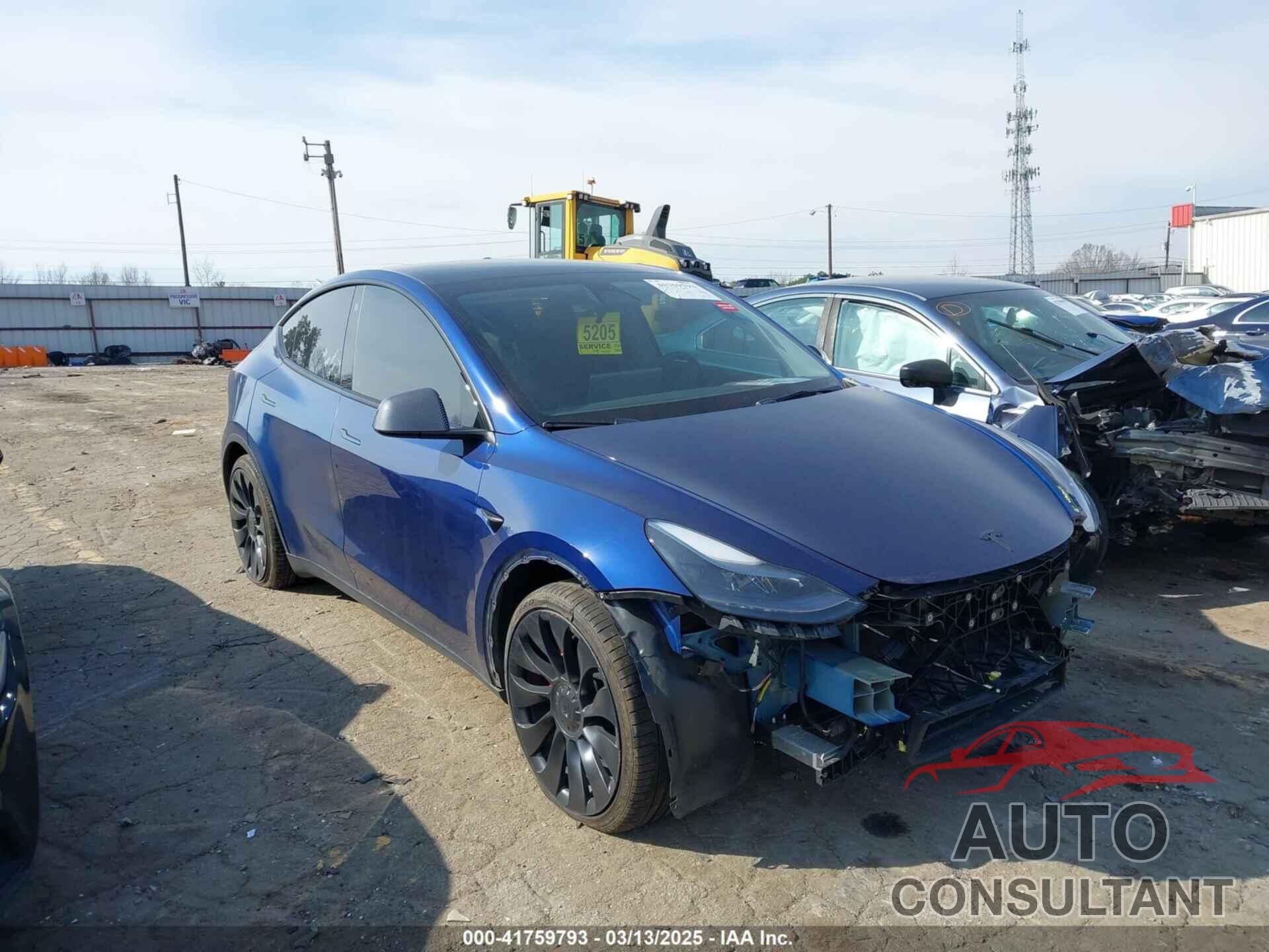 TESLA MODEL Y 2022 - 7SAYGDEF7NF497076