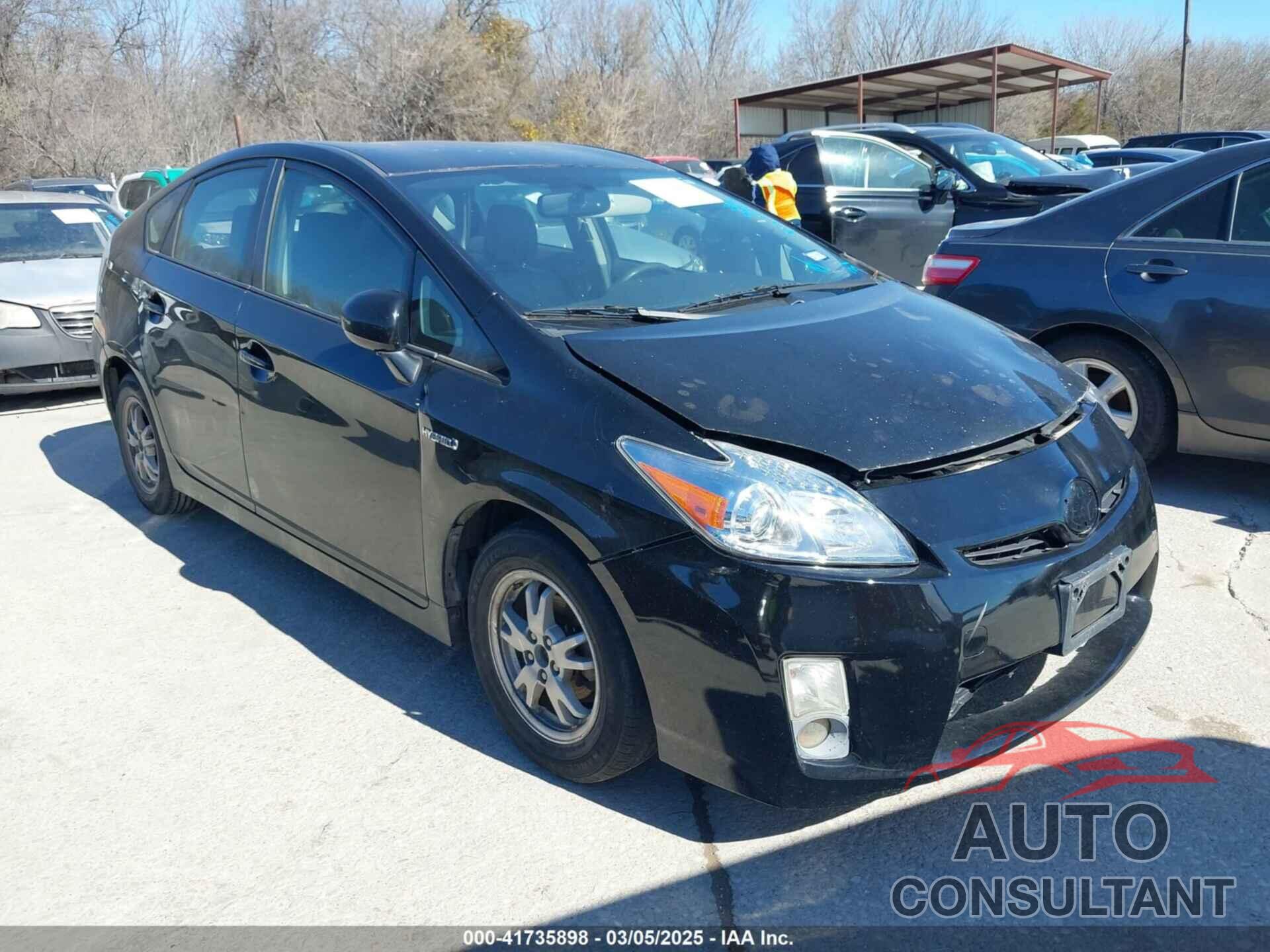 TOYOTA PRIUS 2011 - JTDKN3DU0B0281924