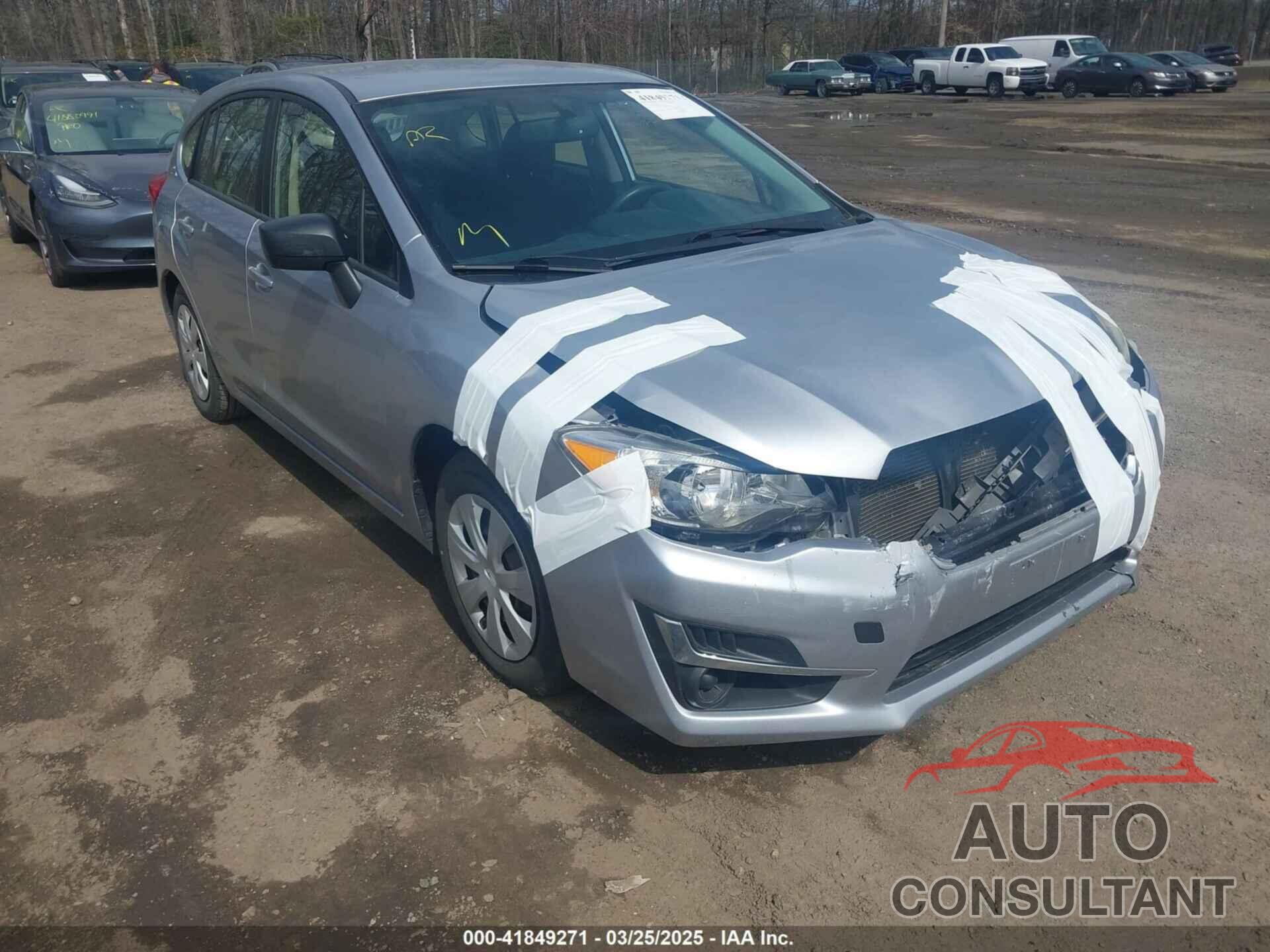 SUBARU IMPREZA 2016 - JF1GPAA69G8214196