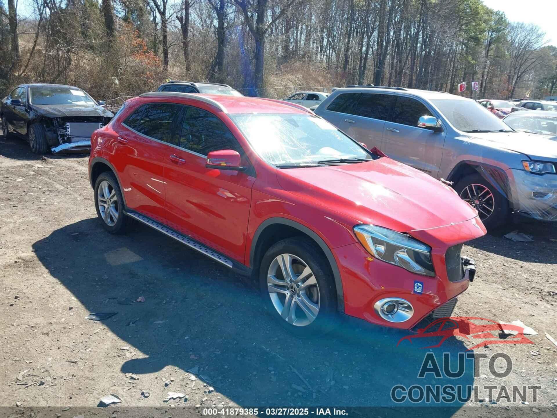 MERCEDES-BENZ GLA 250 2018 - WDCTG4GB2JJ518866