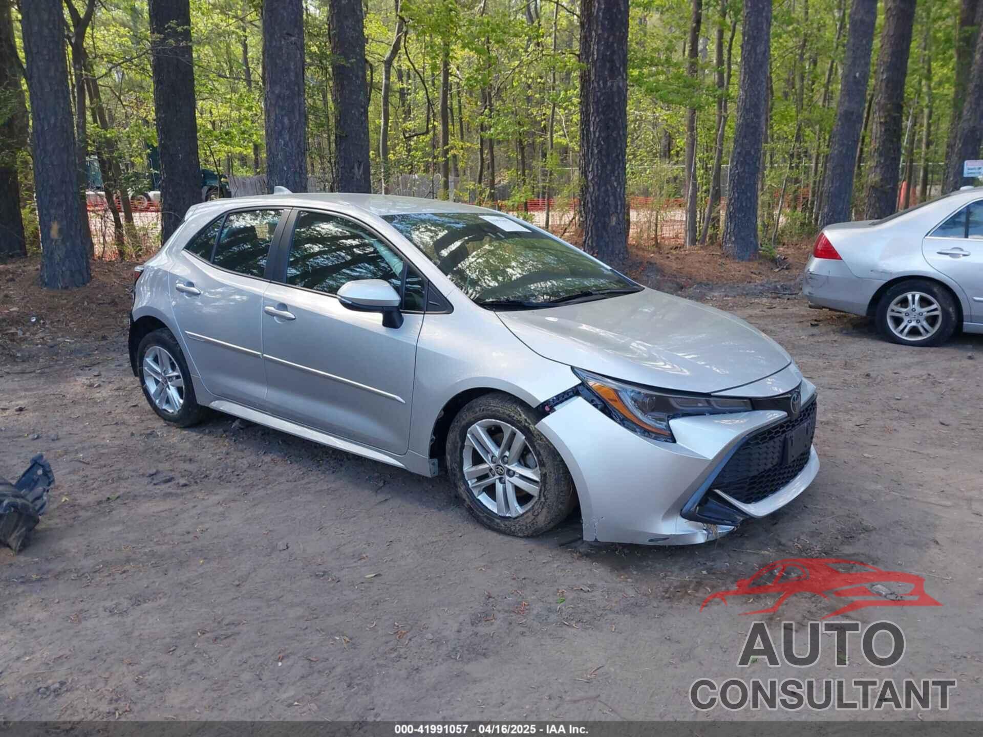 TOYOTA COROLLA 2019 - JTNK4RBE1K3038151