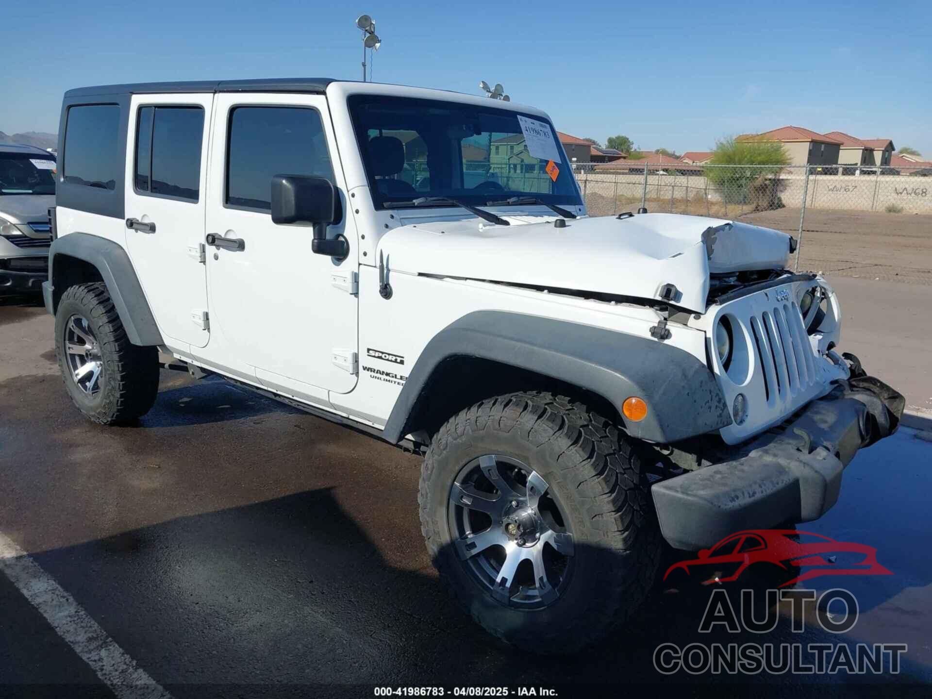 JEEP WRANGLER UNLIMITED 2014 - 1C4BJWDG3EL247535