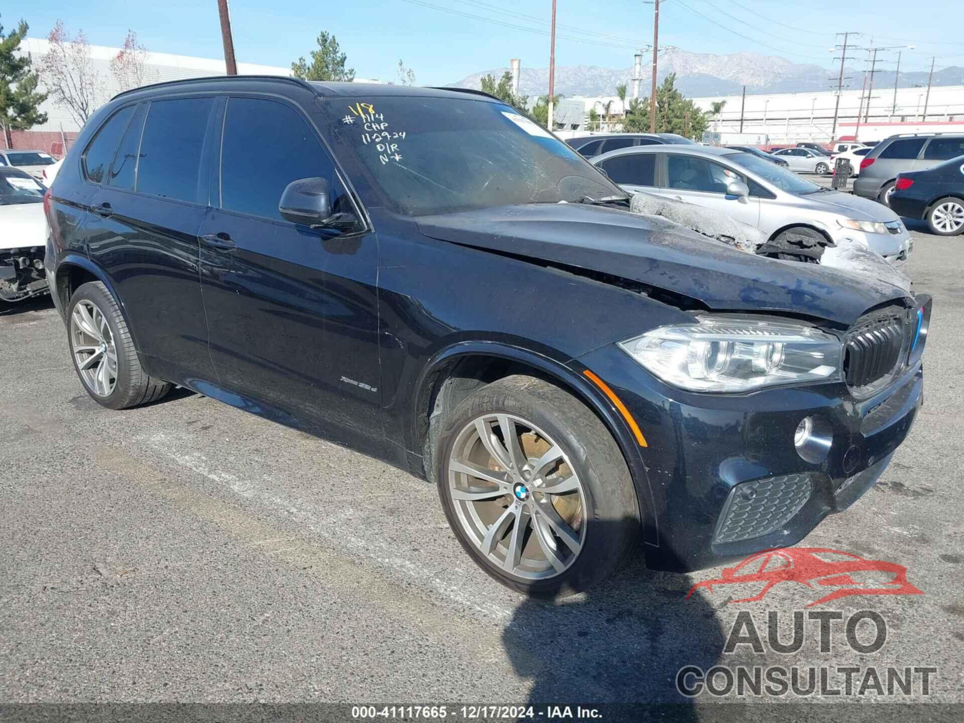 BMW X5 2016 - 5UXKS4C51G0N13154