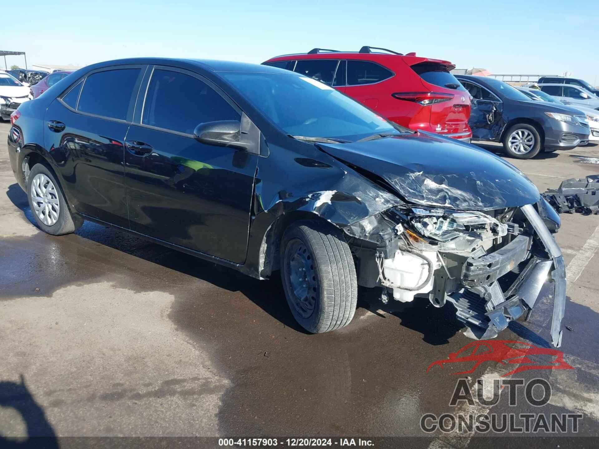 TOYOTA COROLLA 2019 - 5YFBURHE9KP908473