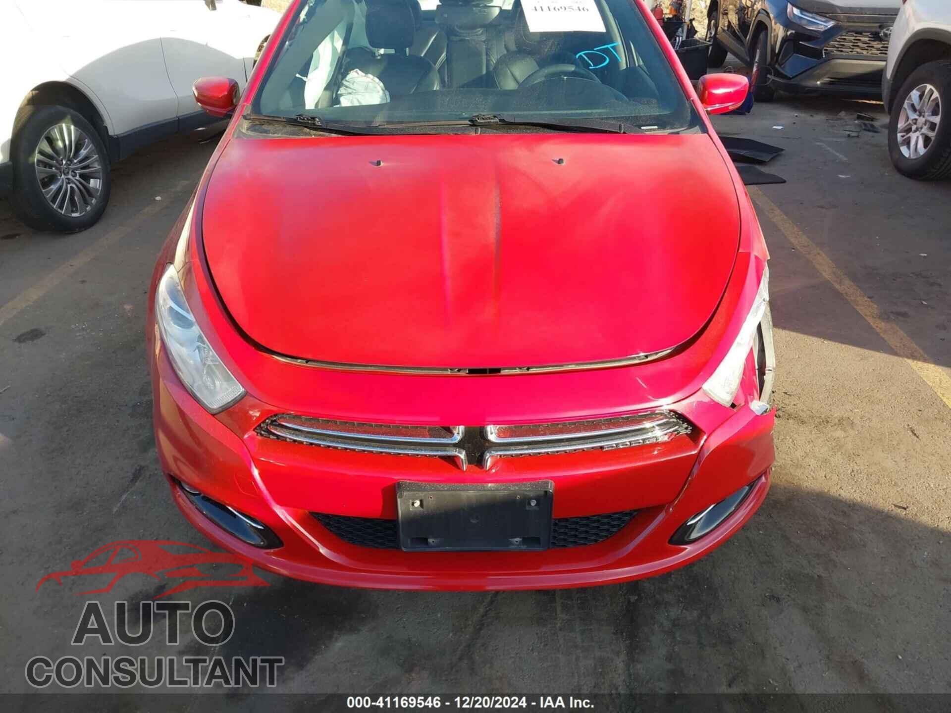 DODGE DART 2013 - 1C3CDFCH4DD214546