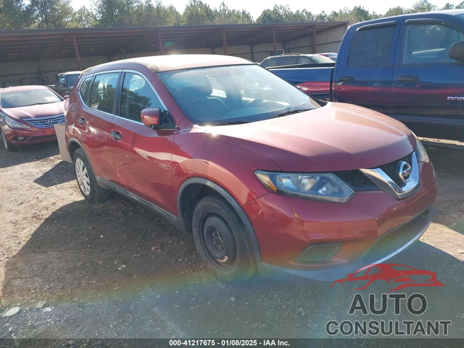 NISSAN ROGUE 2016 - 5N1AT2MT9GC758757