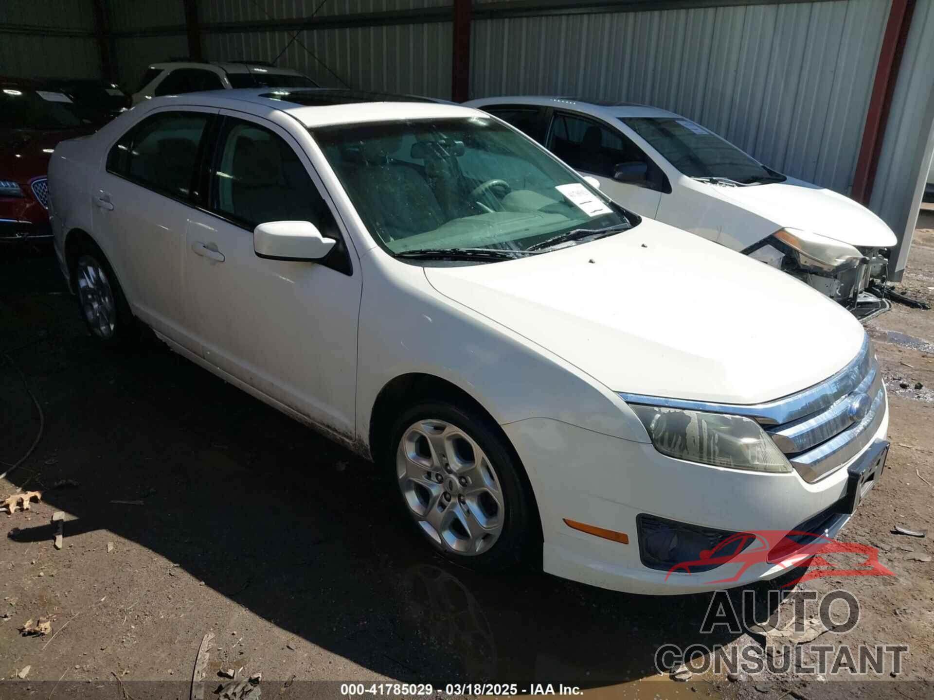 FORD FUSION 2010 - 3FAHP0HAXAR111738