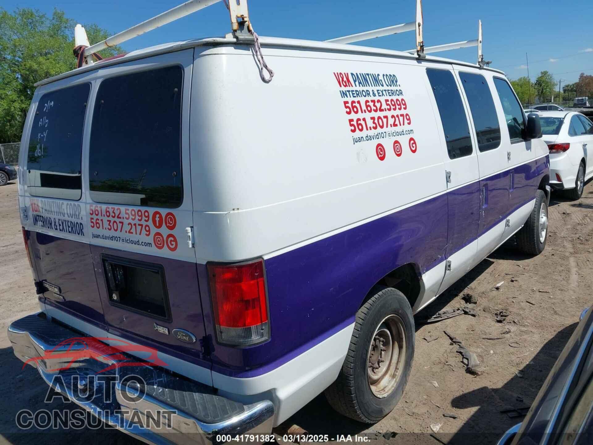 FORD E-150 2013 - 1FTNE1EW9DDA97675