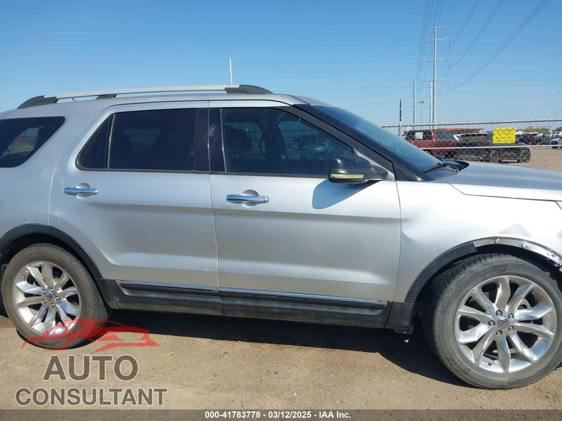 FORD EXPLORER 2011 - 1FMHK7D89BGA94844