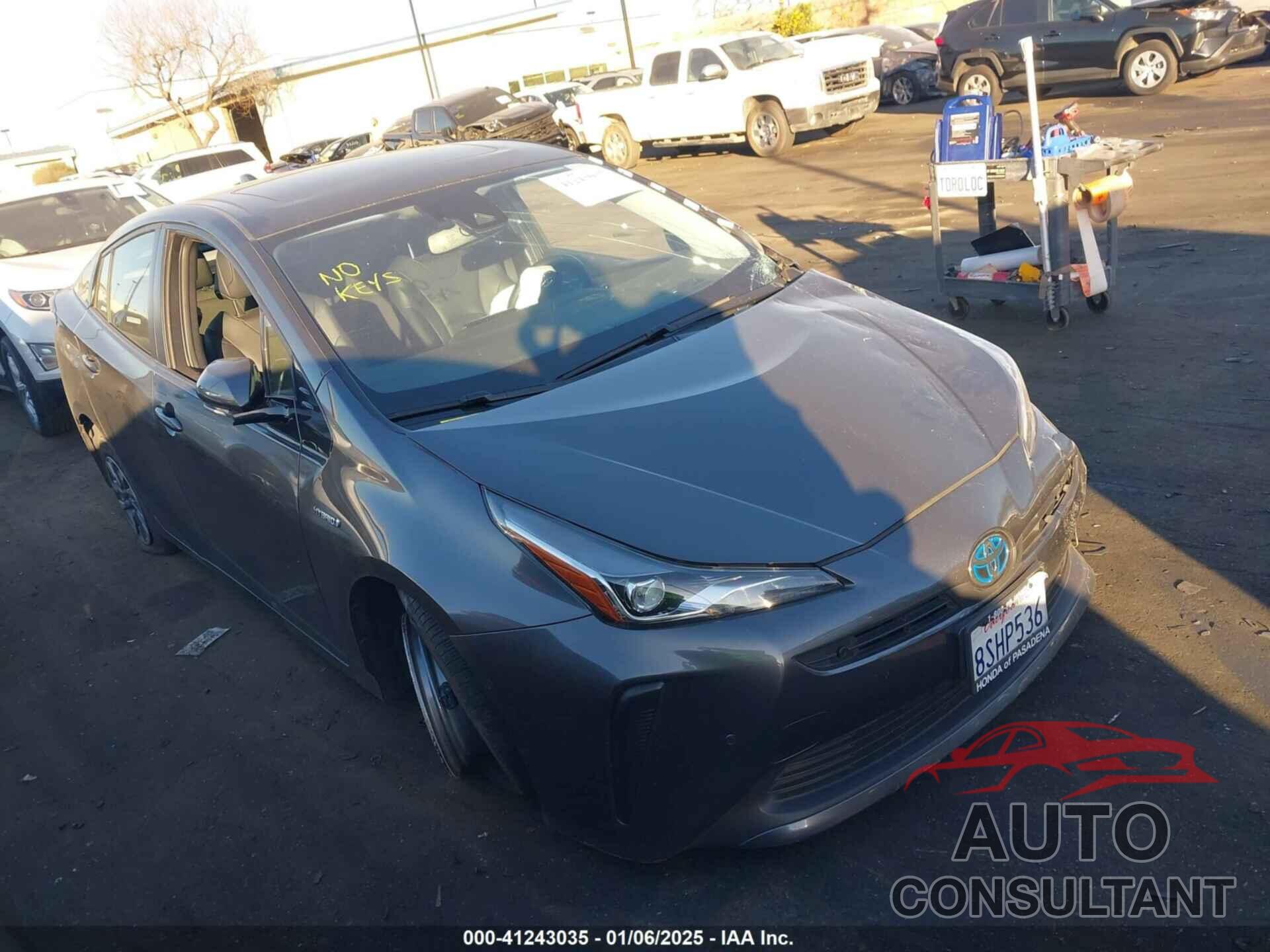 TOYOTA PRIUS 2020 - JTDKARFU9L3104882