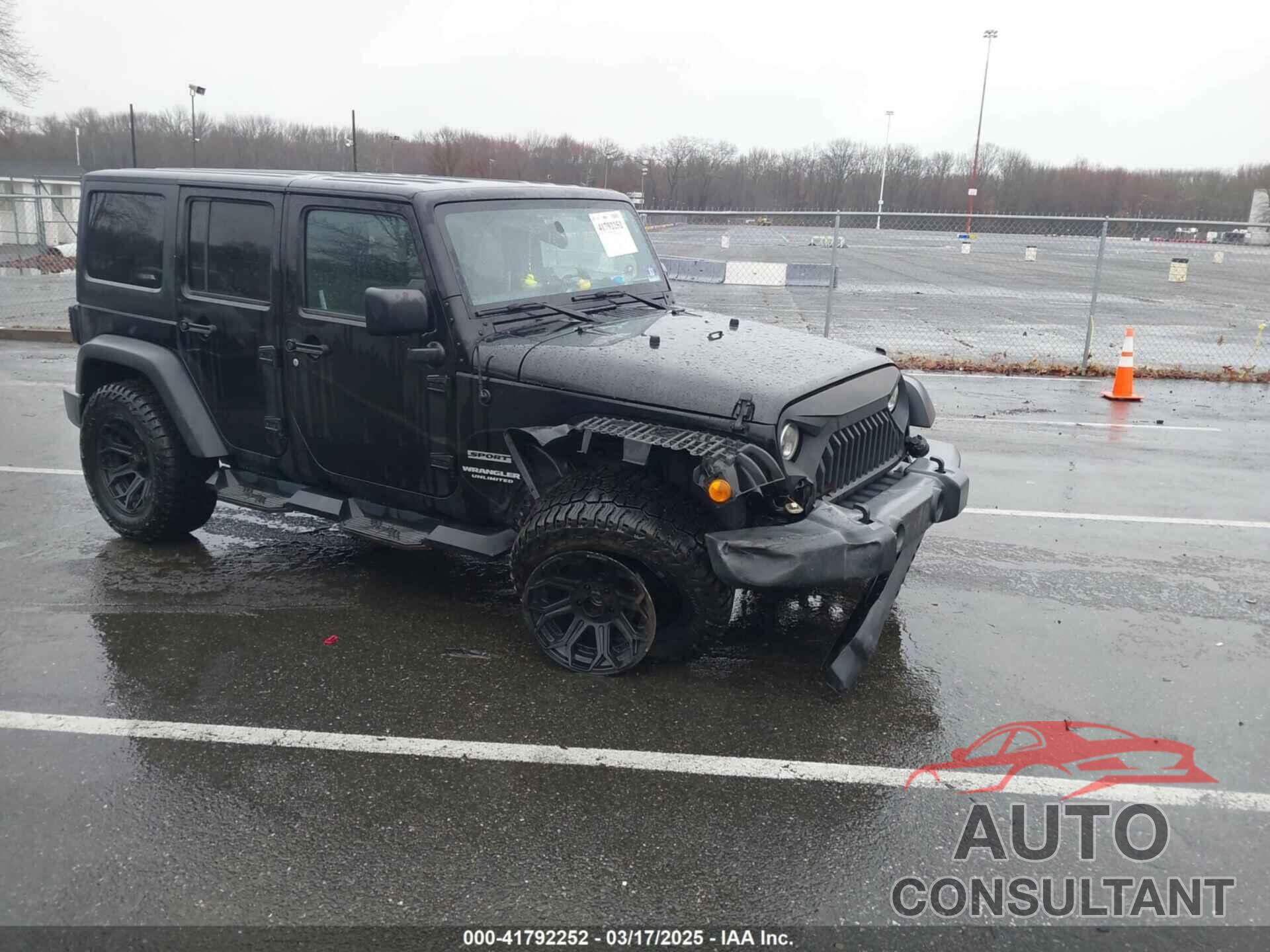 JEEP WRANGLER UNLIMITED 2017 - 1C4BJWDG8HL733956