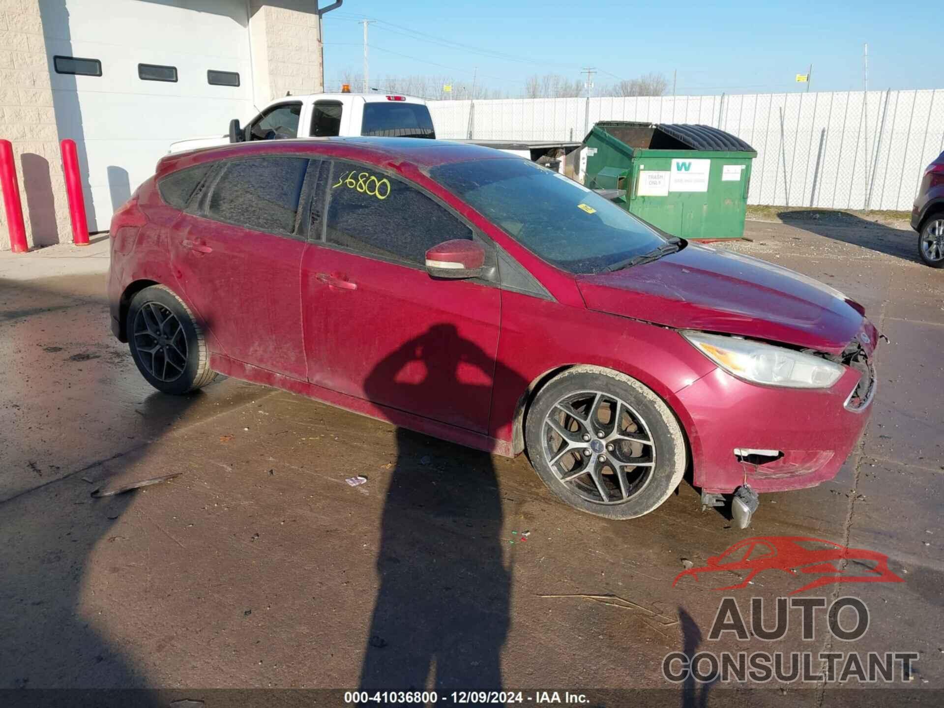 FORD FOCUS 2016 - 1FADP3K26GL238527