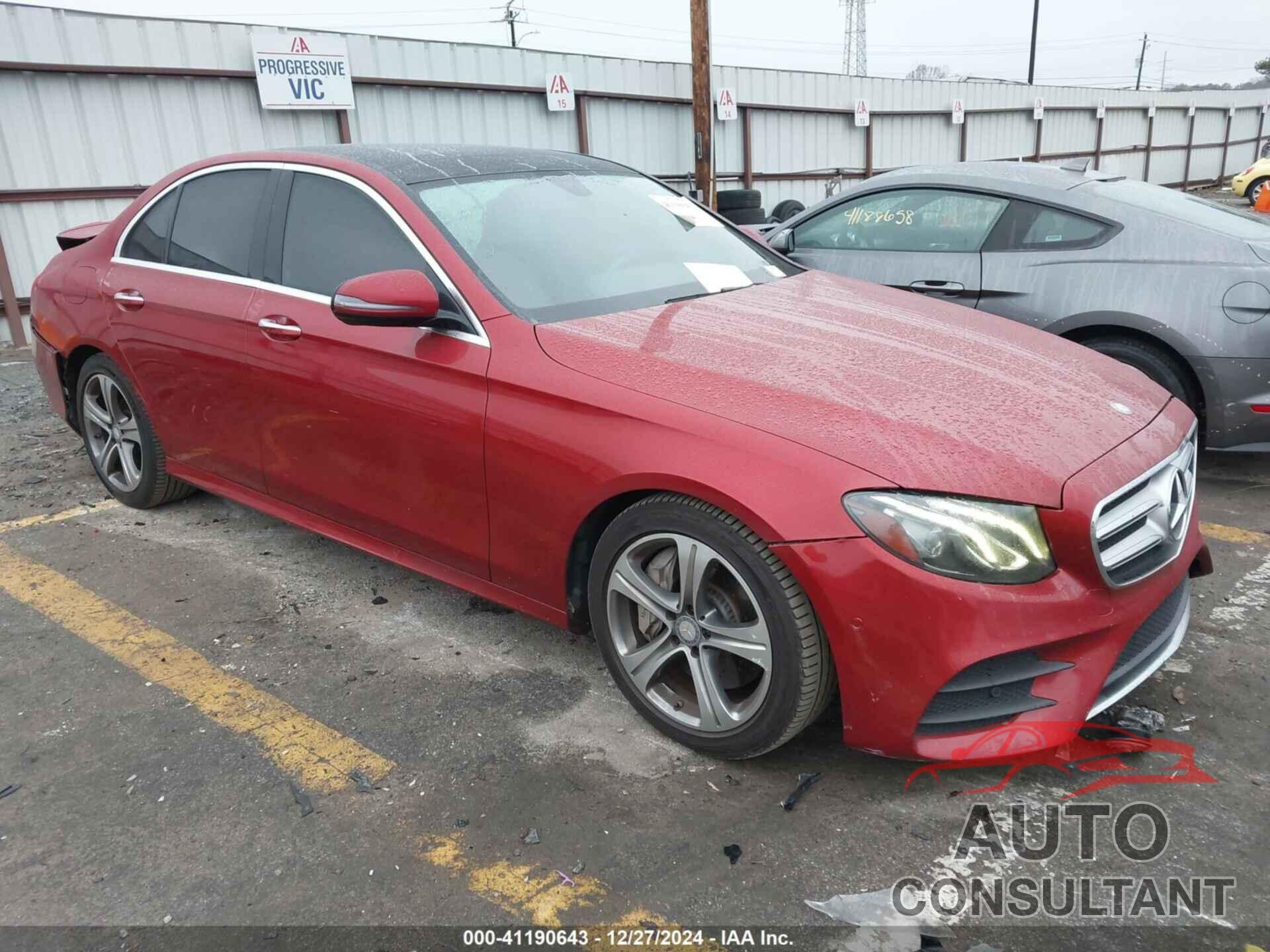 MERCEDES-BENZ E 300 2017 - WDDZF4JB7HA108267