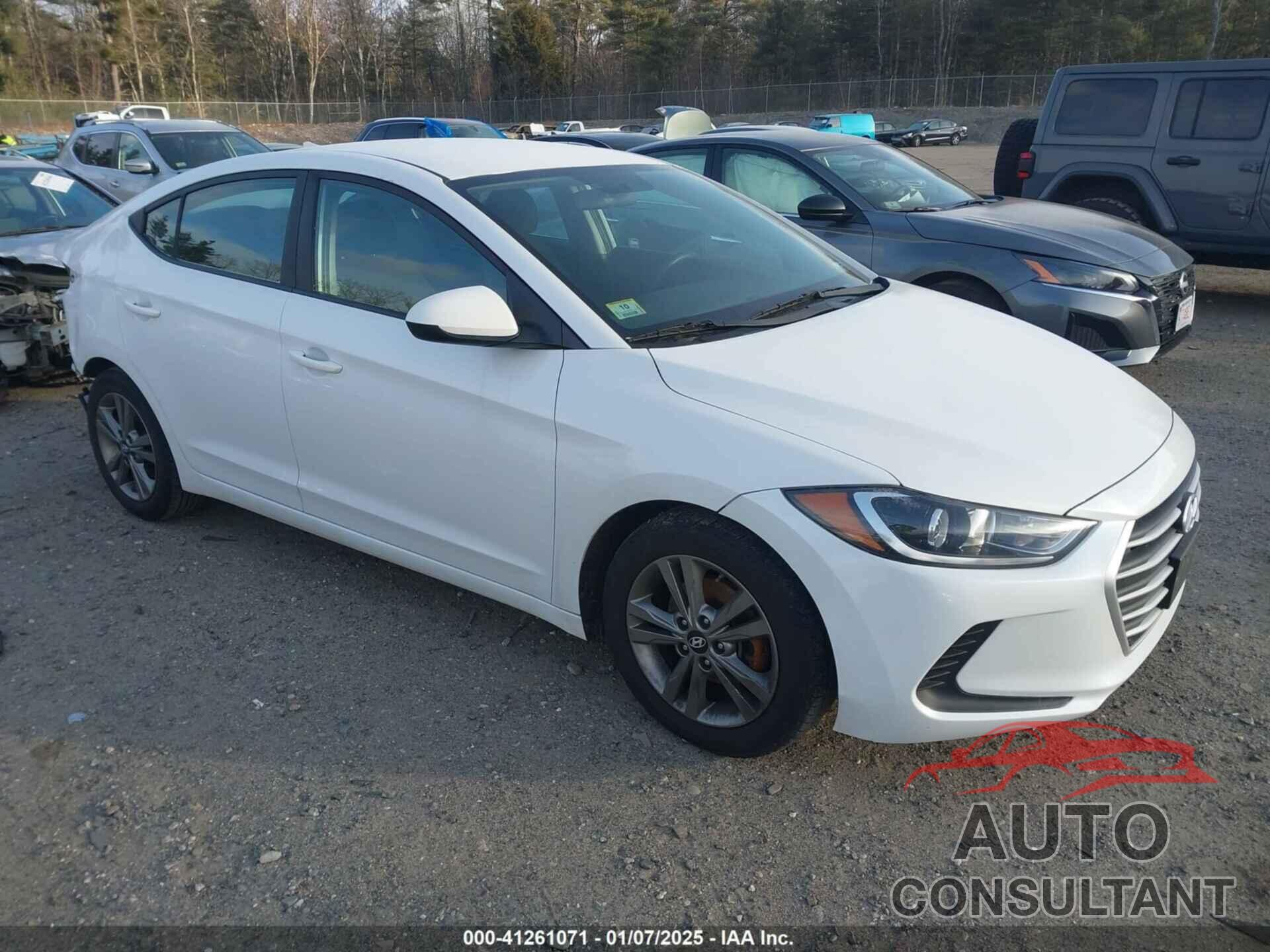 HYUNDAI ELANTRA 2018 - 5NPD84LFXJH316964