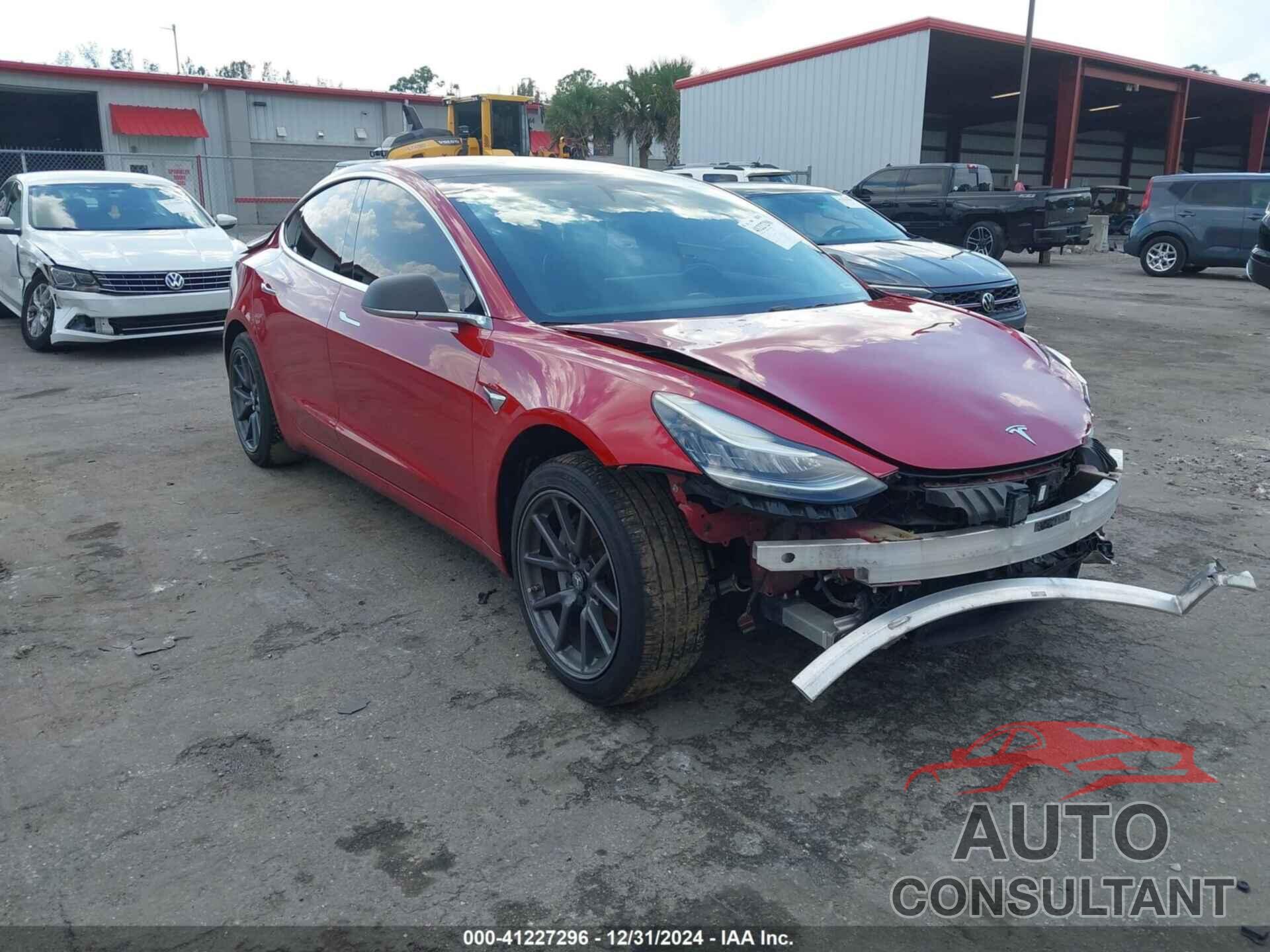 TESLA MODEL 3 2018 - 5YJ3E1EBXJF073393