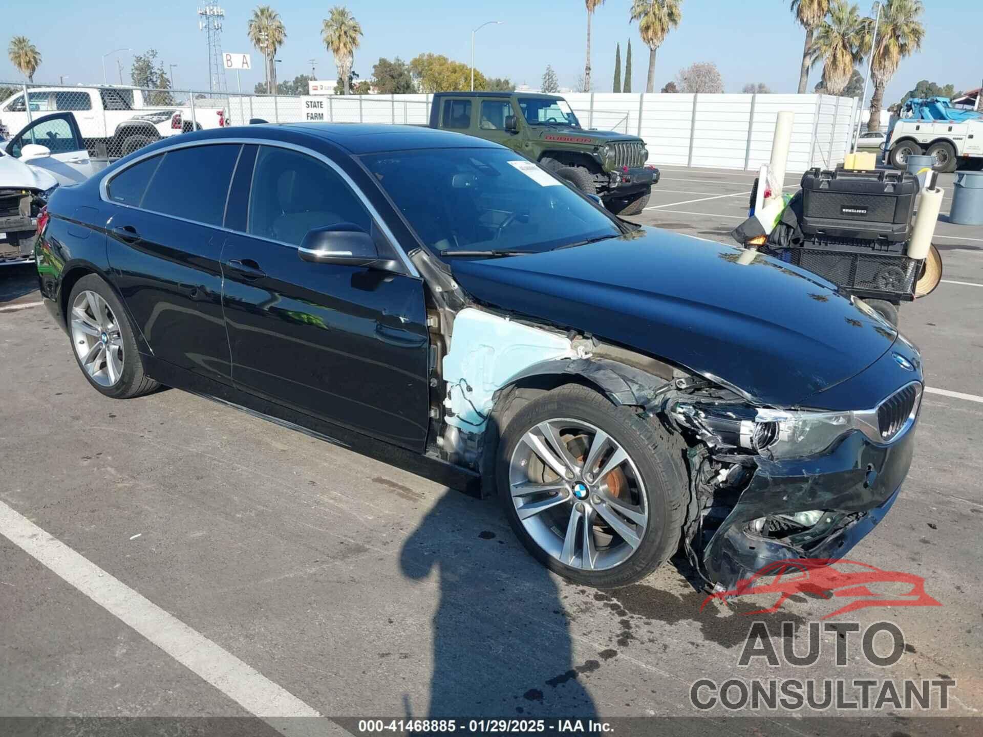 BMW 430I GRAN COUPE 2018 - WBA4J1C59JBG78389