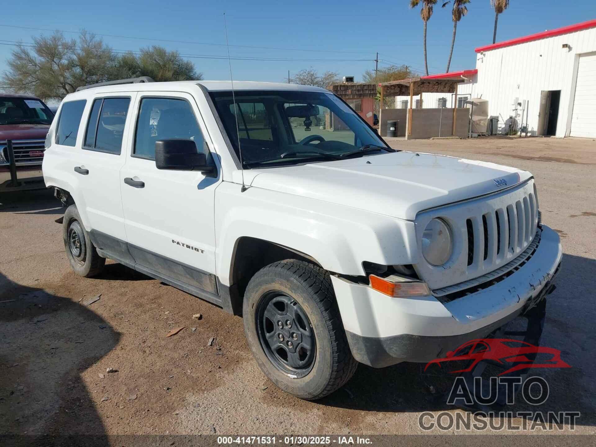 JEEP PATRIOT 2016 - 1C4NJRBB0GD597627