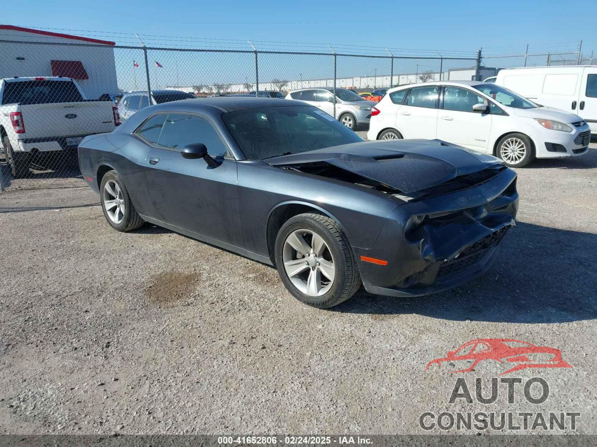 DODGE CHALLENGER 2016 - 2C3CDZAG2GH256328