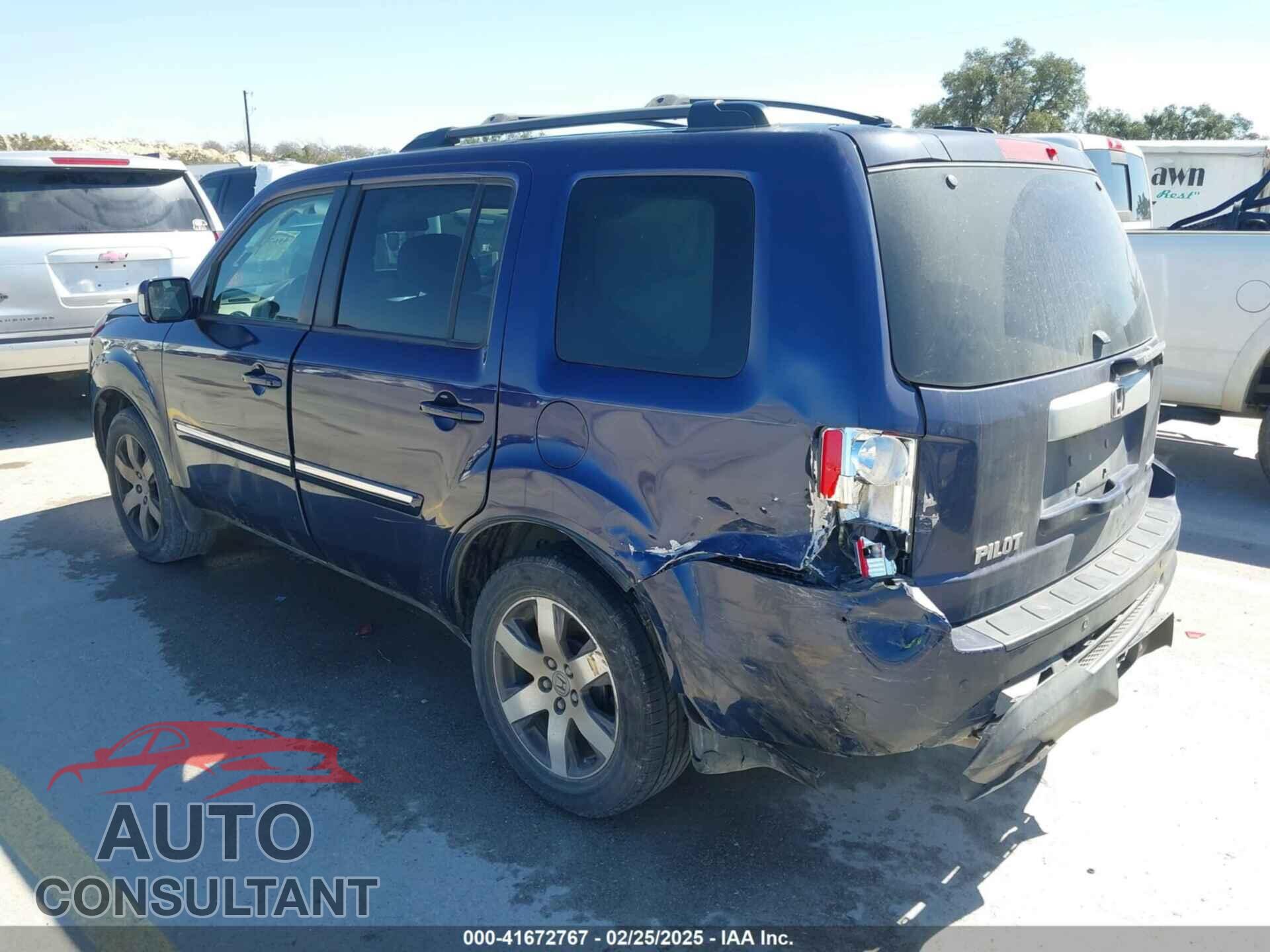 HONDA PILOT 2013 - 5FNYF3H94DB018384