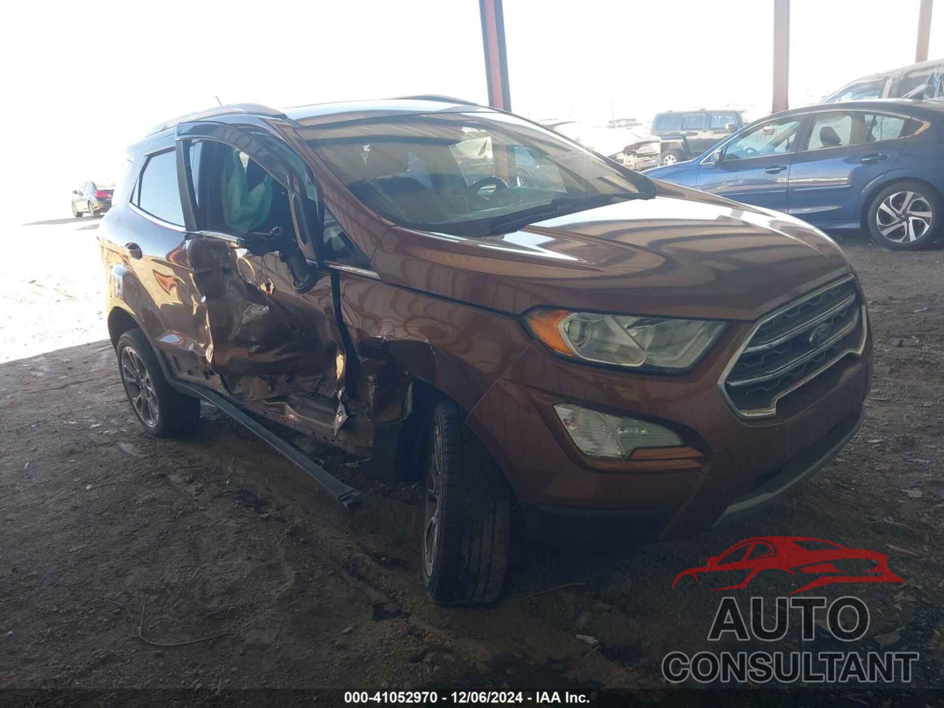 FORD ECOSPORT 2019 - MAJ6S3KL4KC257862