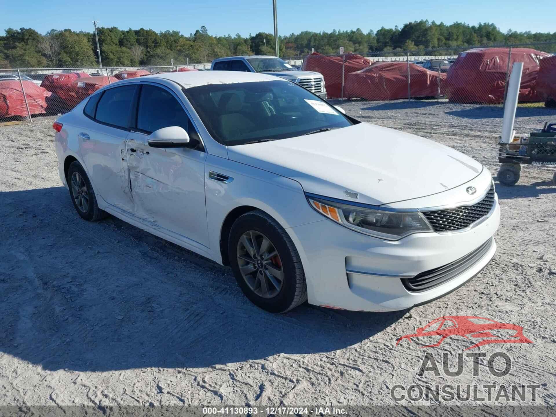 KIA OPTIMA 2016 - 5XXGT4L1XGG079087