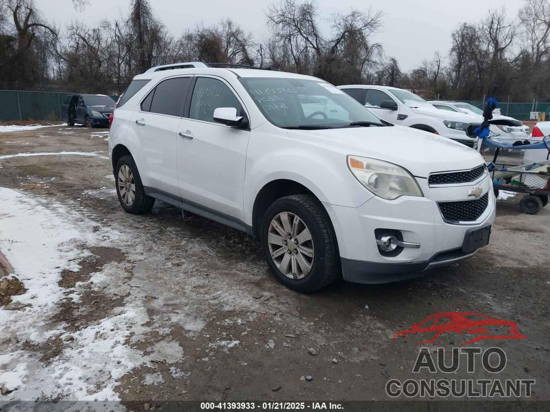 CHEVROLET EQUINOX 2011 - 2GNALFEC2B1257287