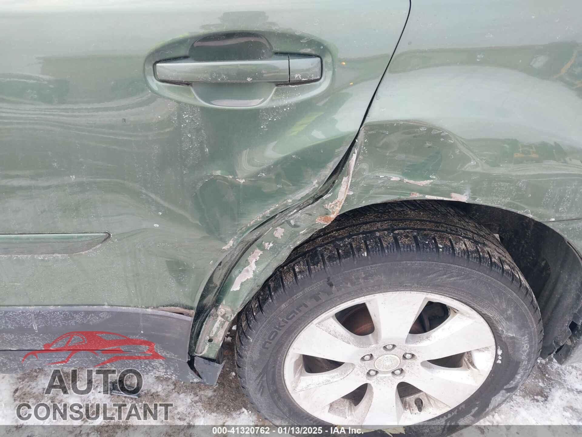 SUBARU OUTBACK 2012 - 4S4BRBCC9C3249041