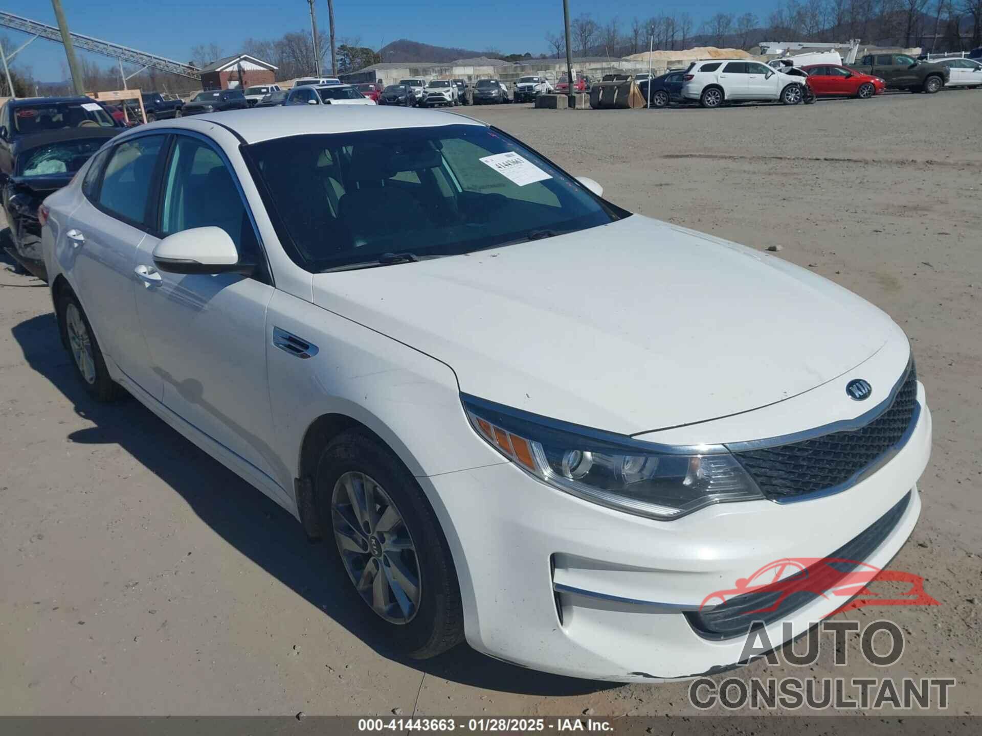 KIA OPTIMA 2016 - KNAGT4L3XG5096278