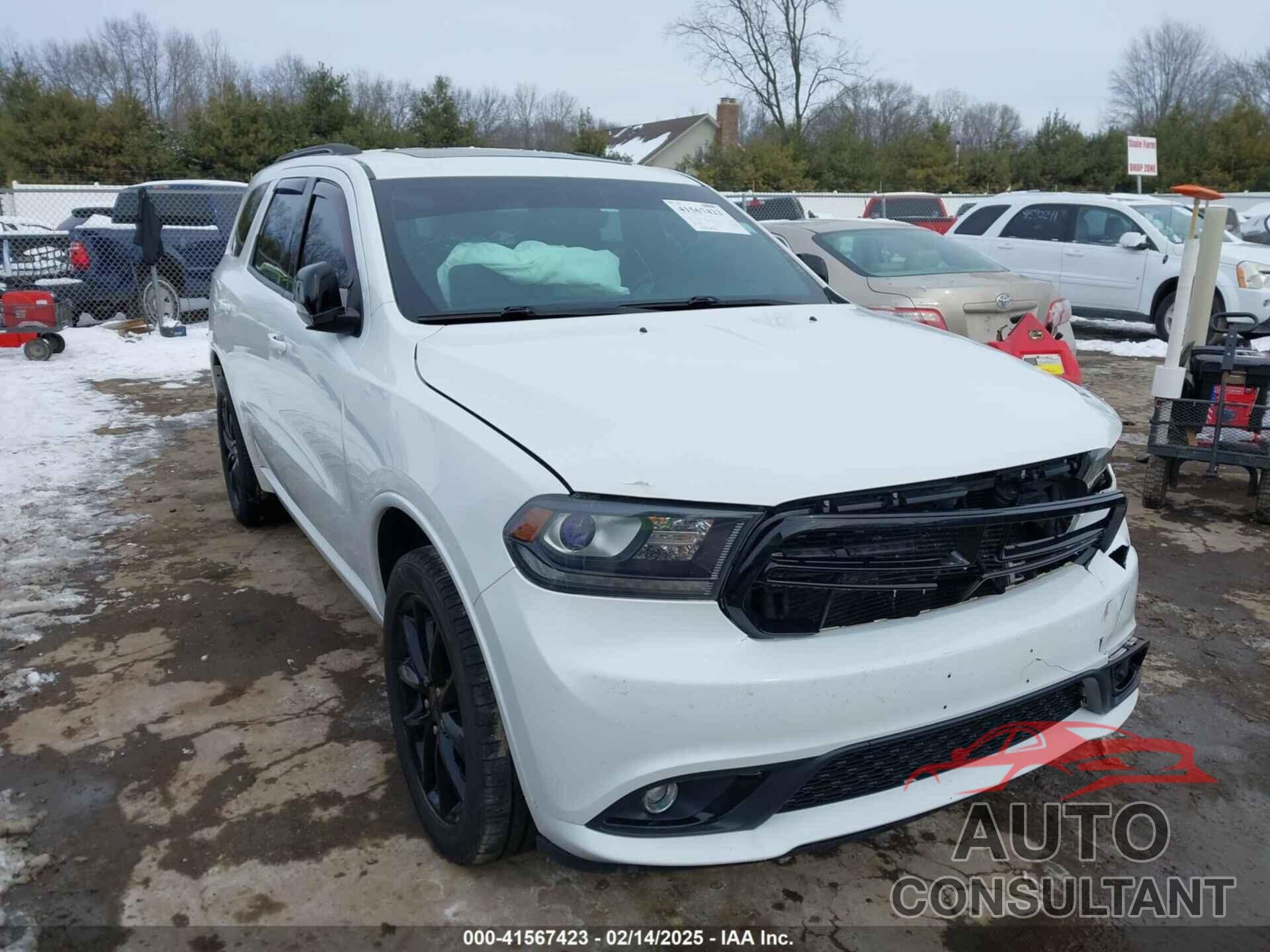 DODGE DURANGO 2017 - 1C4RDJDG4HC657287