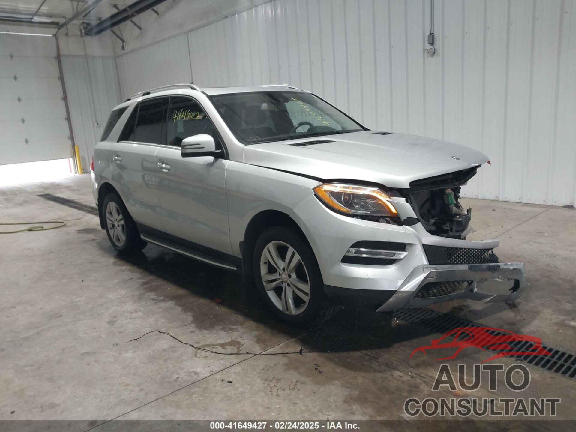 MERCEDES-BENZ ML 350 2015 - 4JGDA5HB5FA564792