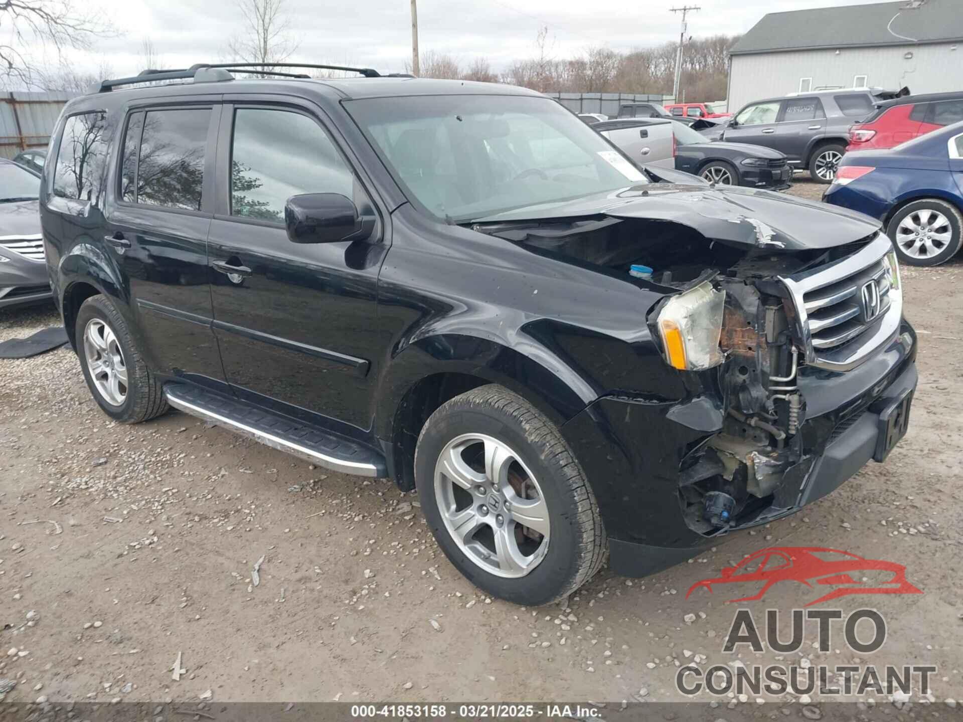 HONDA PILOT 2012 - 5FNYF4H69CB076534