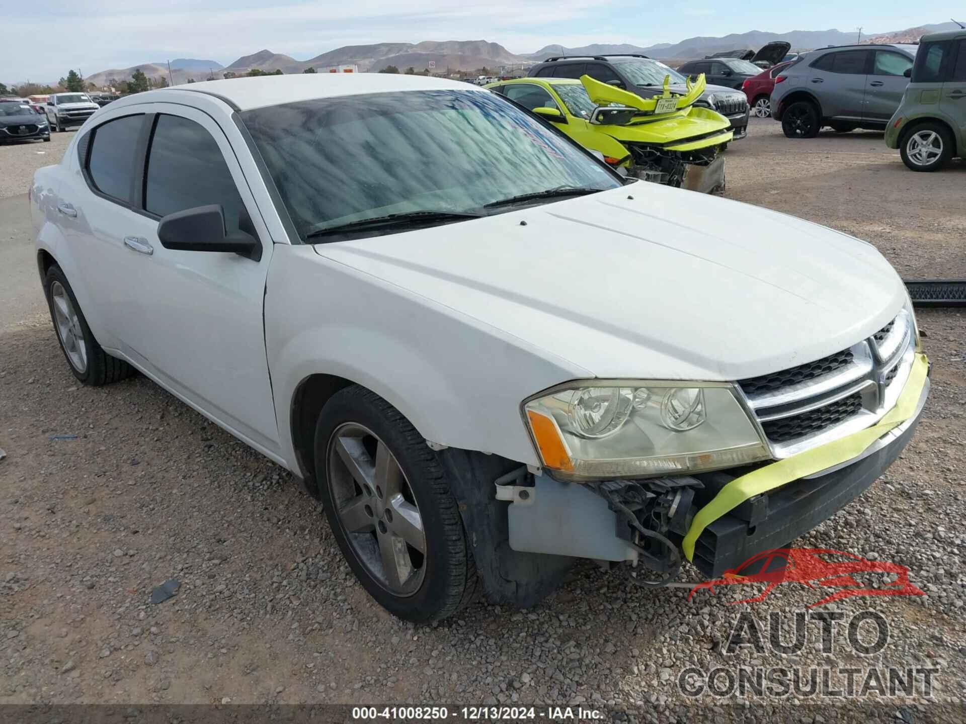 DODGE AVENGER 2013 - 1C3CDZAB5DN563760