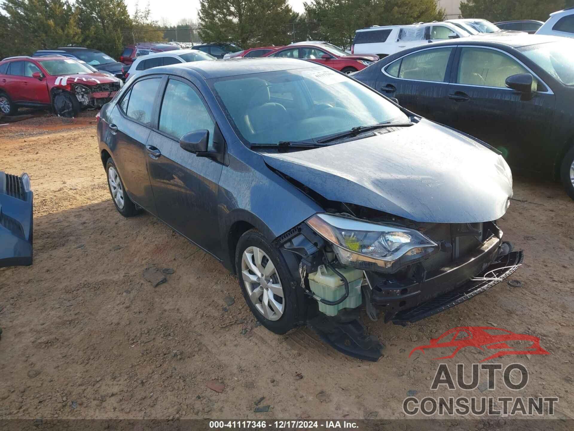 TOYOTA COROLLA 2014 - 2T1BURHE2EC145877