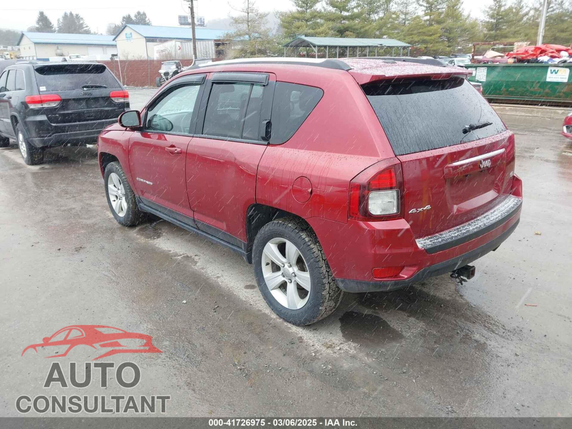 JEEP COMPASS 2017 - 1C4NJDEB0HD154362