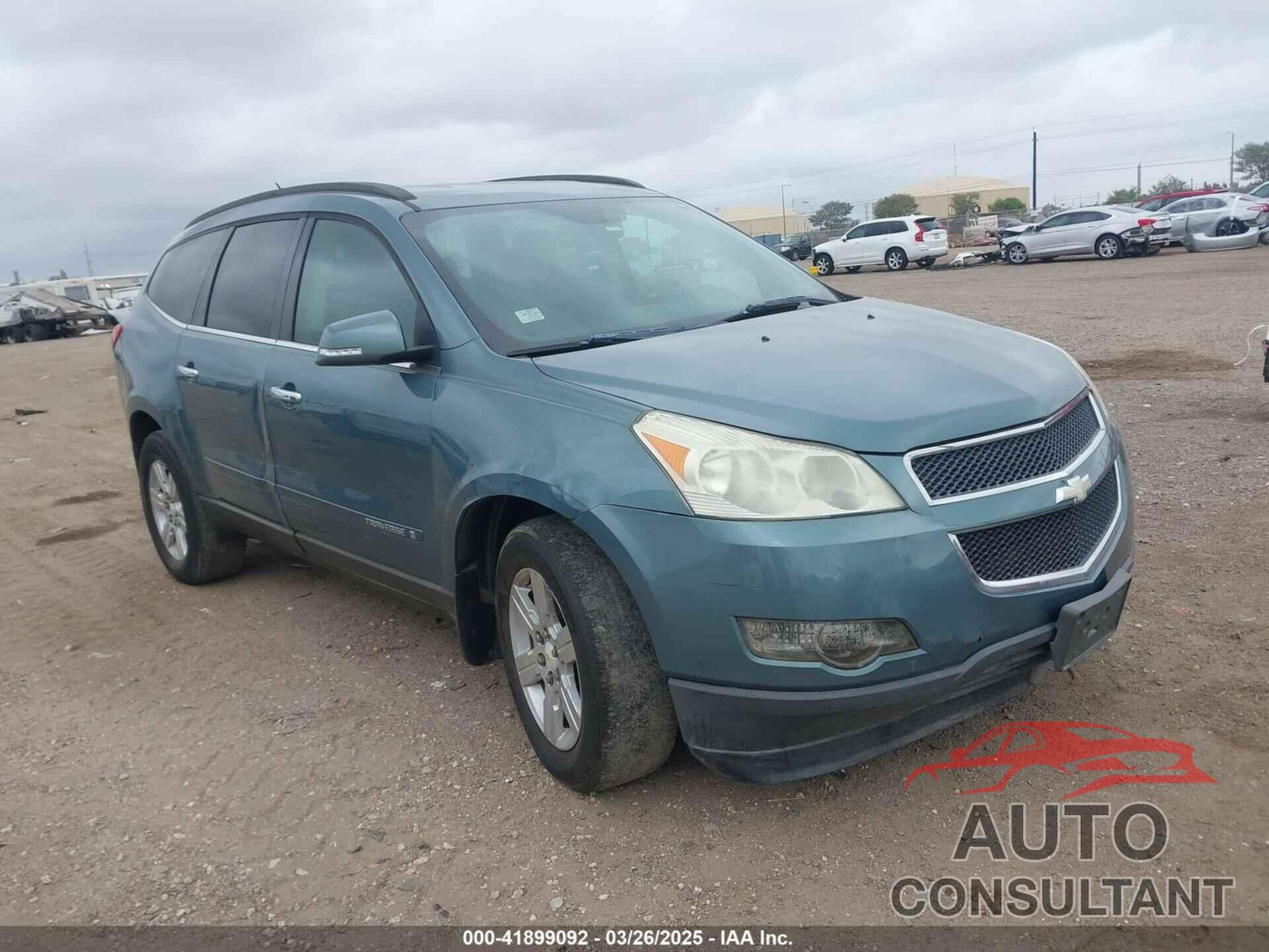 CHEVROLET TRAVERSE 2009 - 1GNER23DX9S128177