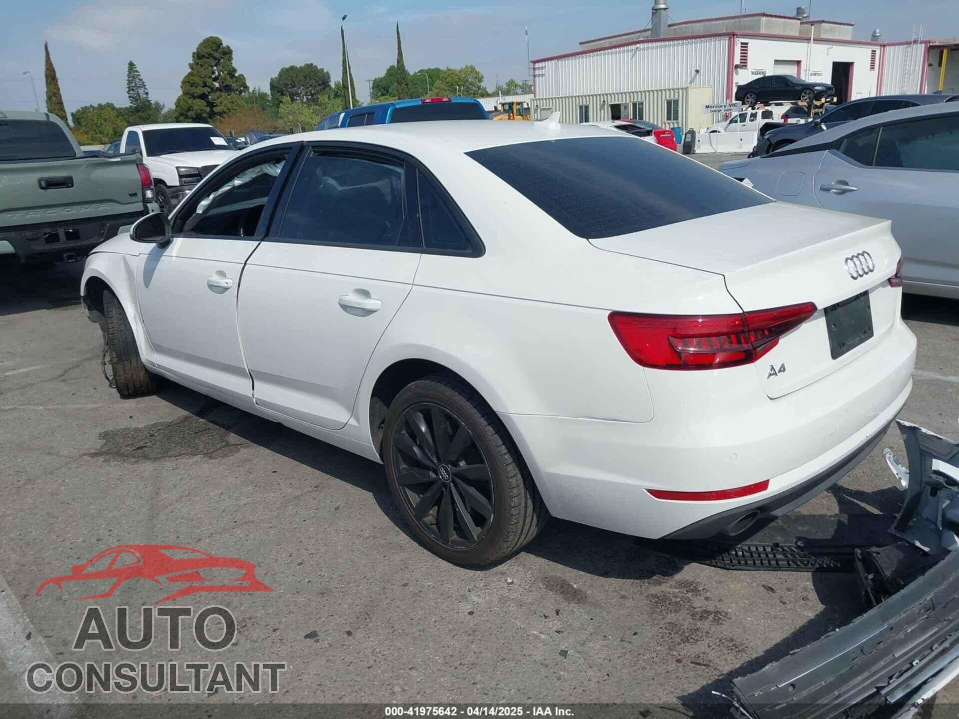 AUDI A4 2017 - WAUGNAF49HN006066