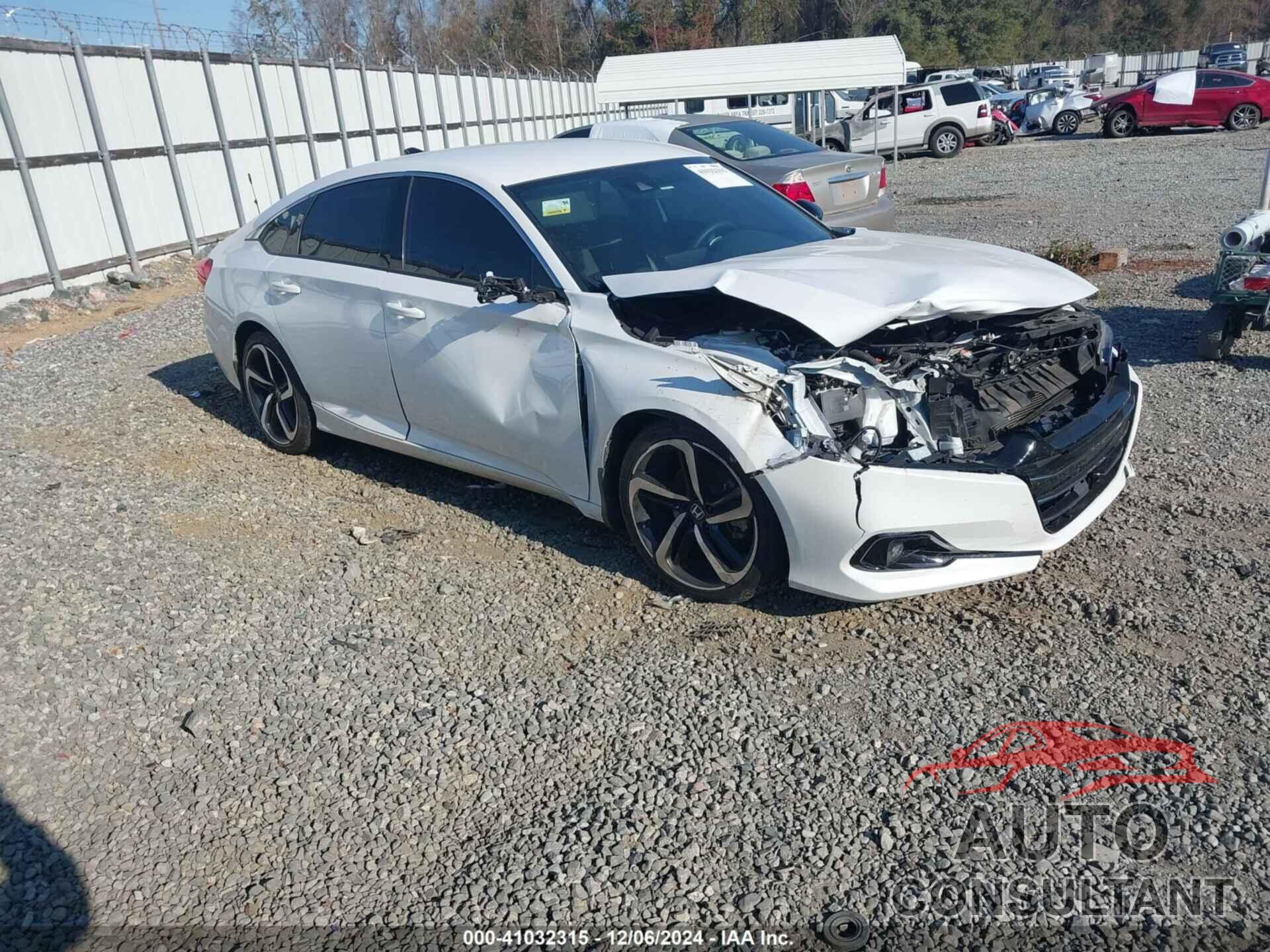 HONDA ACCORD 2022 - 1HGCV1F38NA101201