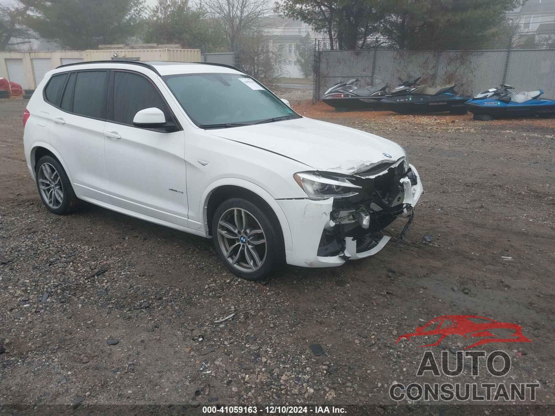 BMW X3 2016 - 5UXWX9C51G0D81886