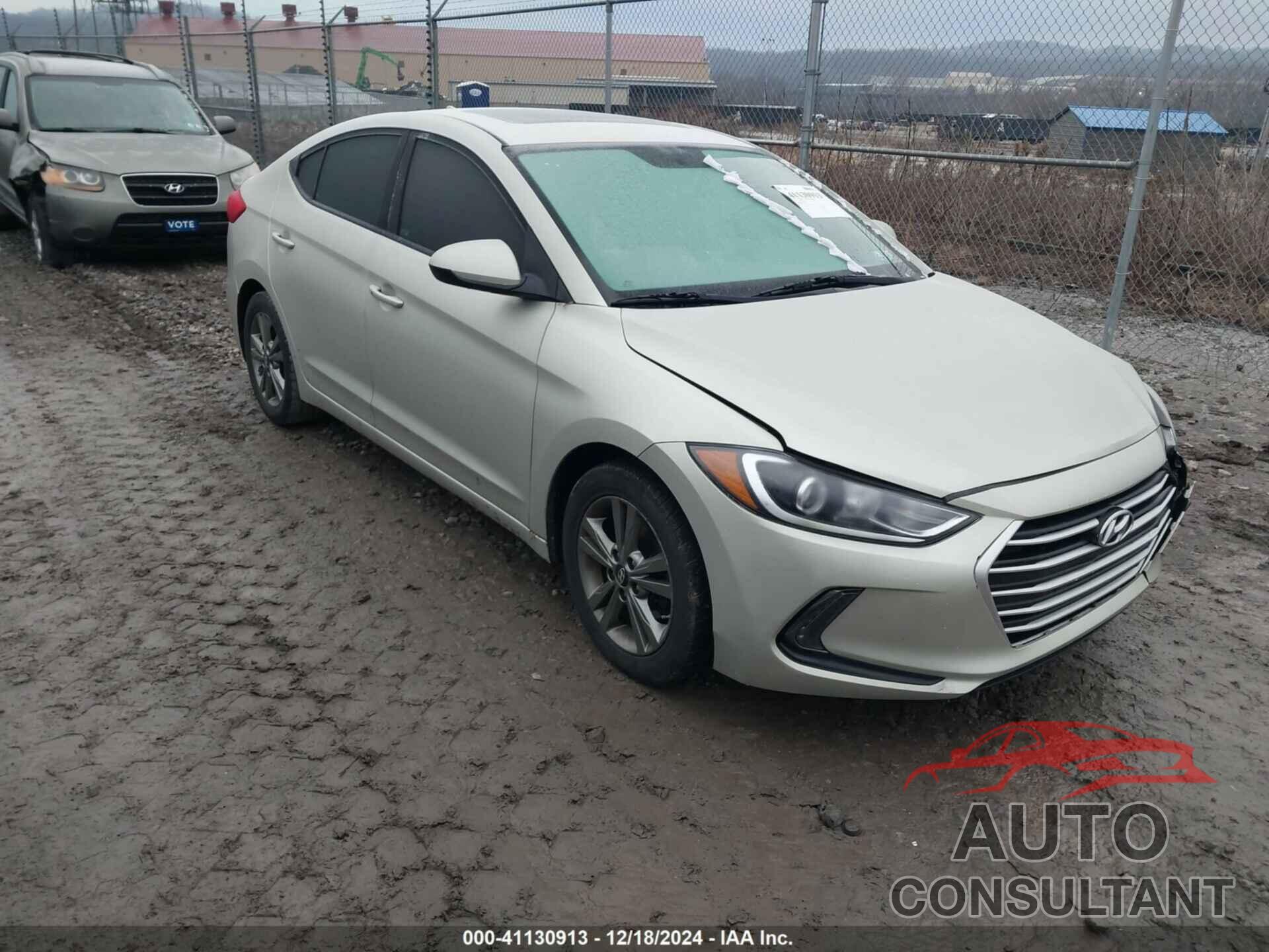 HYUNDAI ELANTRA 2018 - 5NPD84LF1JH390452