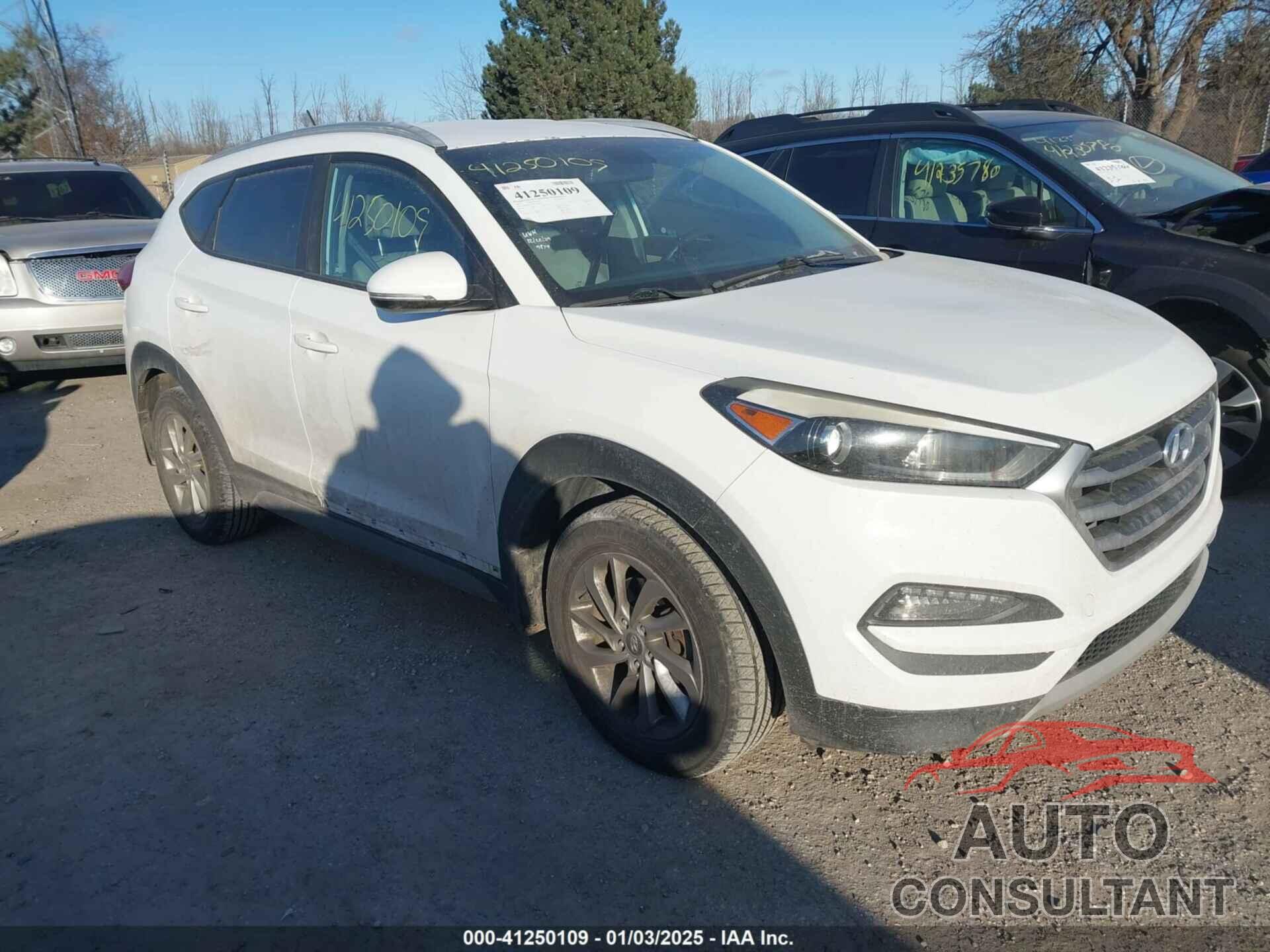 HYUNDAI TUCSON 2017 - KM8J3CA29HU346948