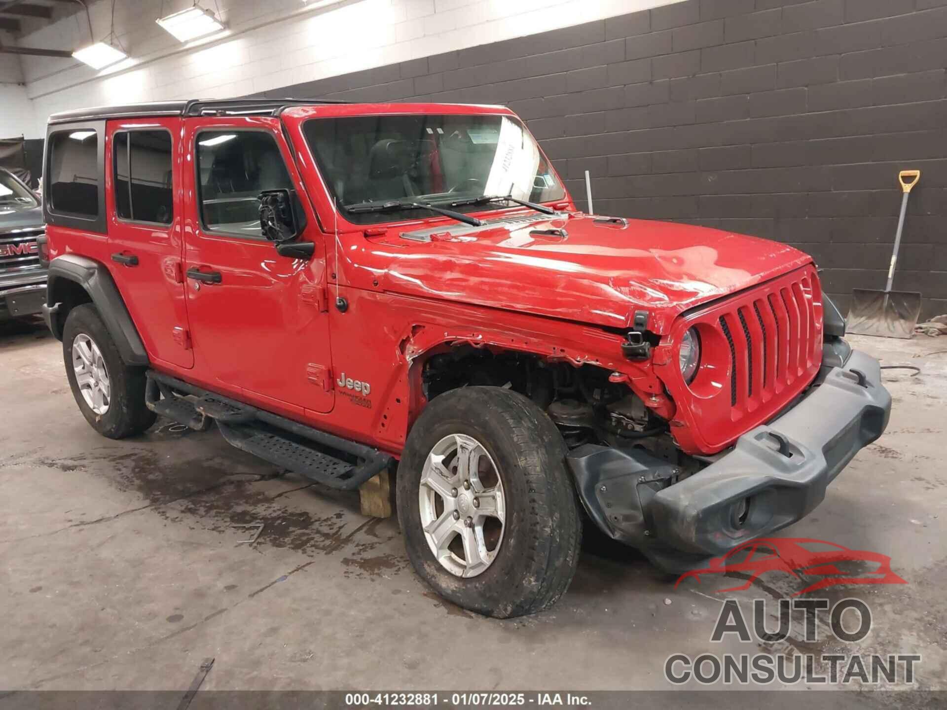 JEEP WRANGLER UNLIMITED 2020 - 1C4HJXDG6LW102873
