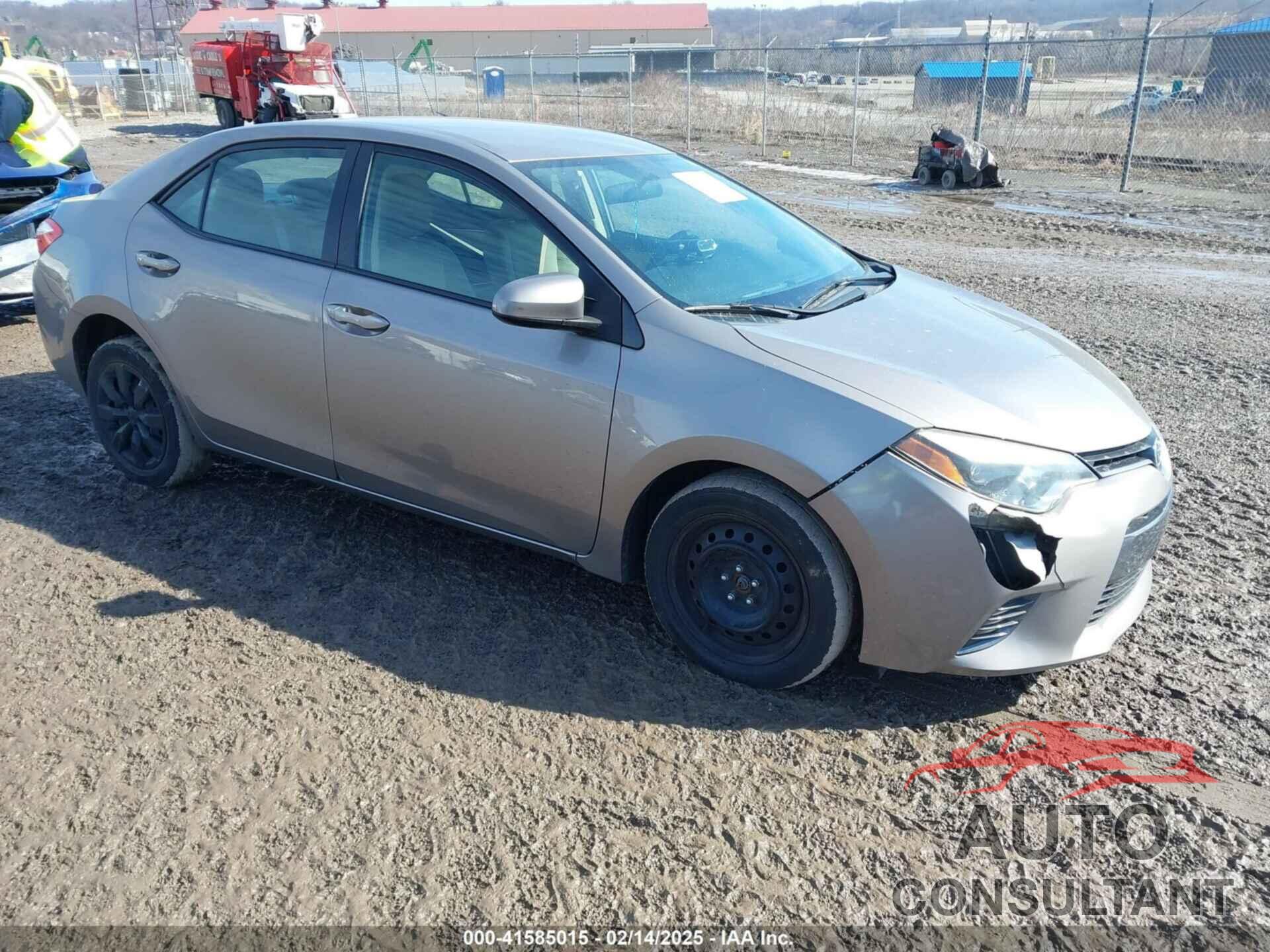 TOYOTA COROLLA 2016 - 2T1BURHE9GC679218
