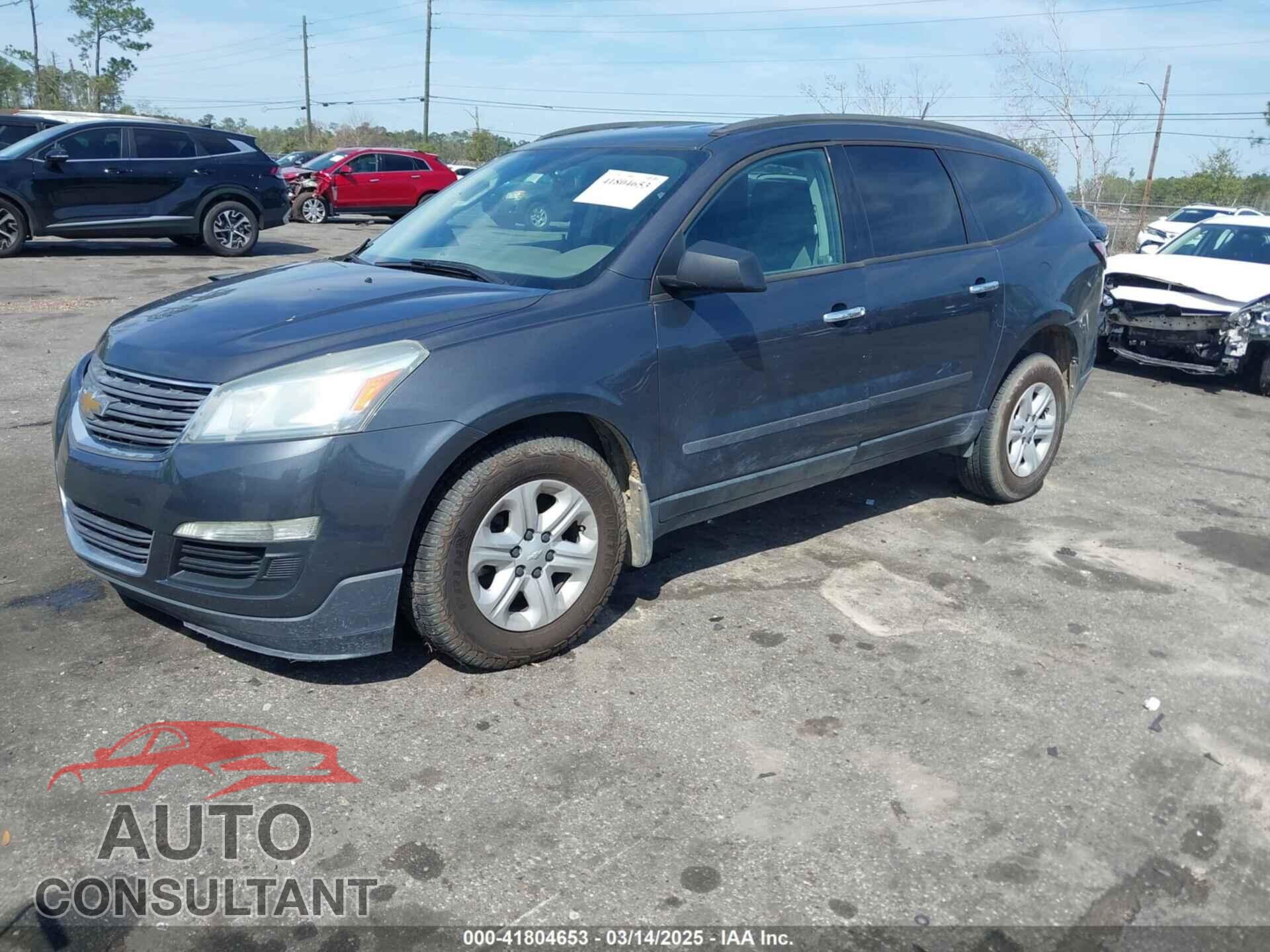 CHEVROLET TRAVERSE 2014 - 1GNKRFED8EJ101910