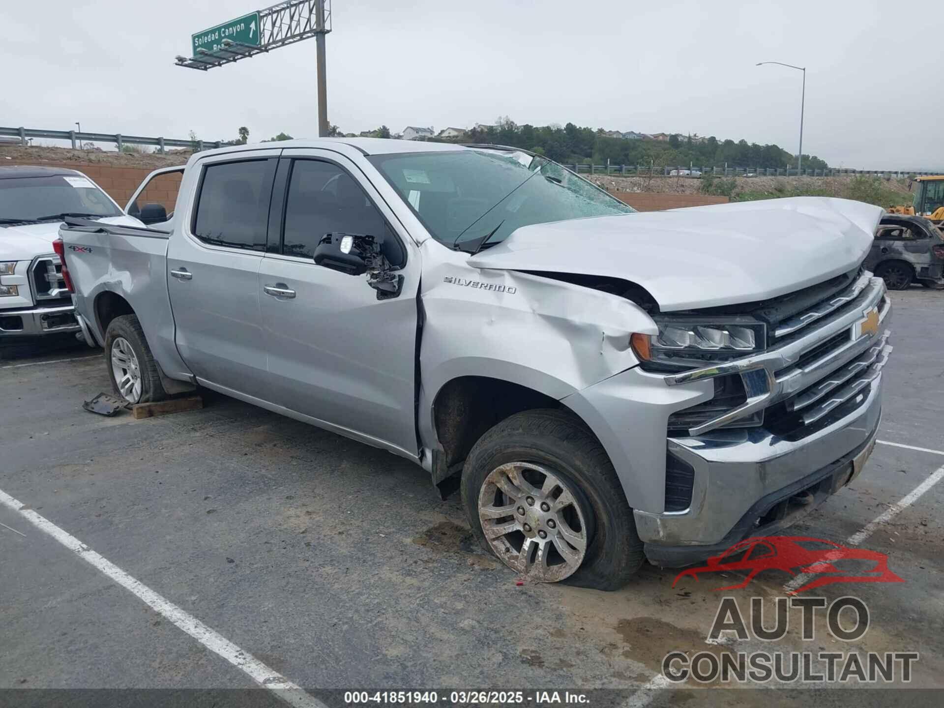 CHEVROLET SILVERADO 1500 2020 - 3GCUYGED5LG297460