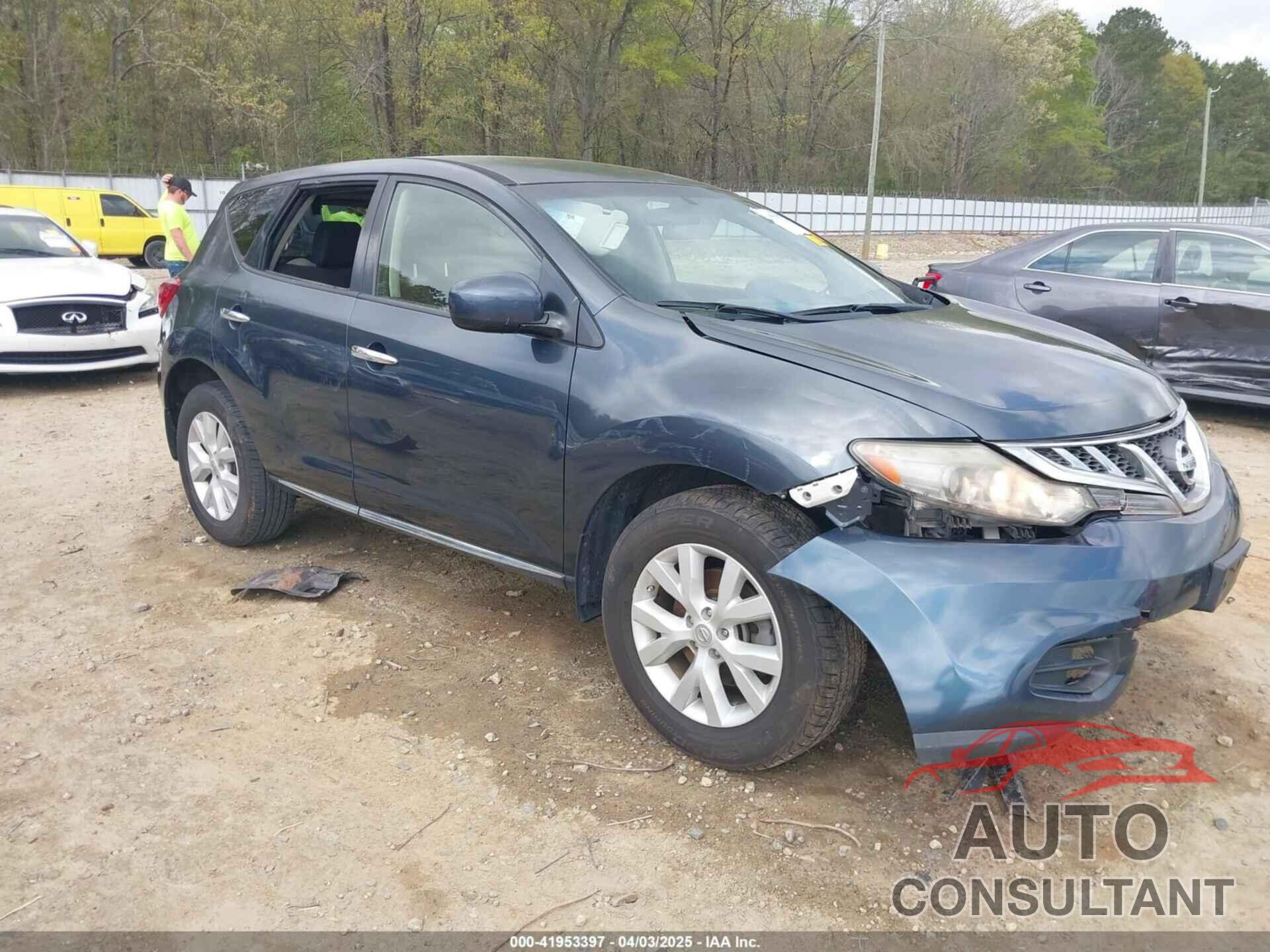 NISSAN MURANO 2013 - JN8AZ1MU1DW203290