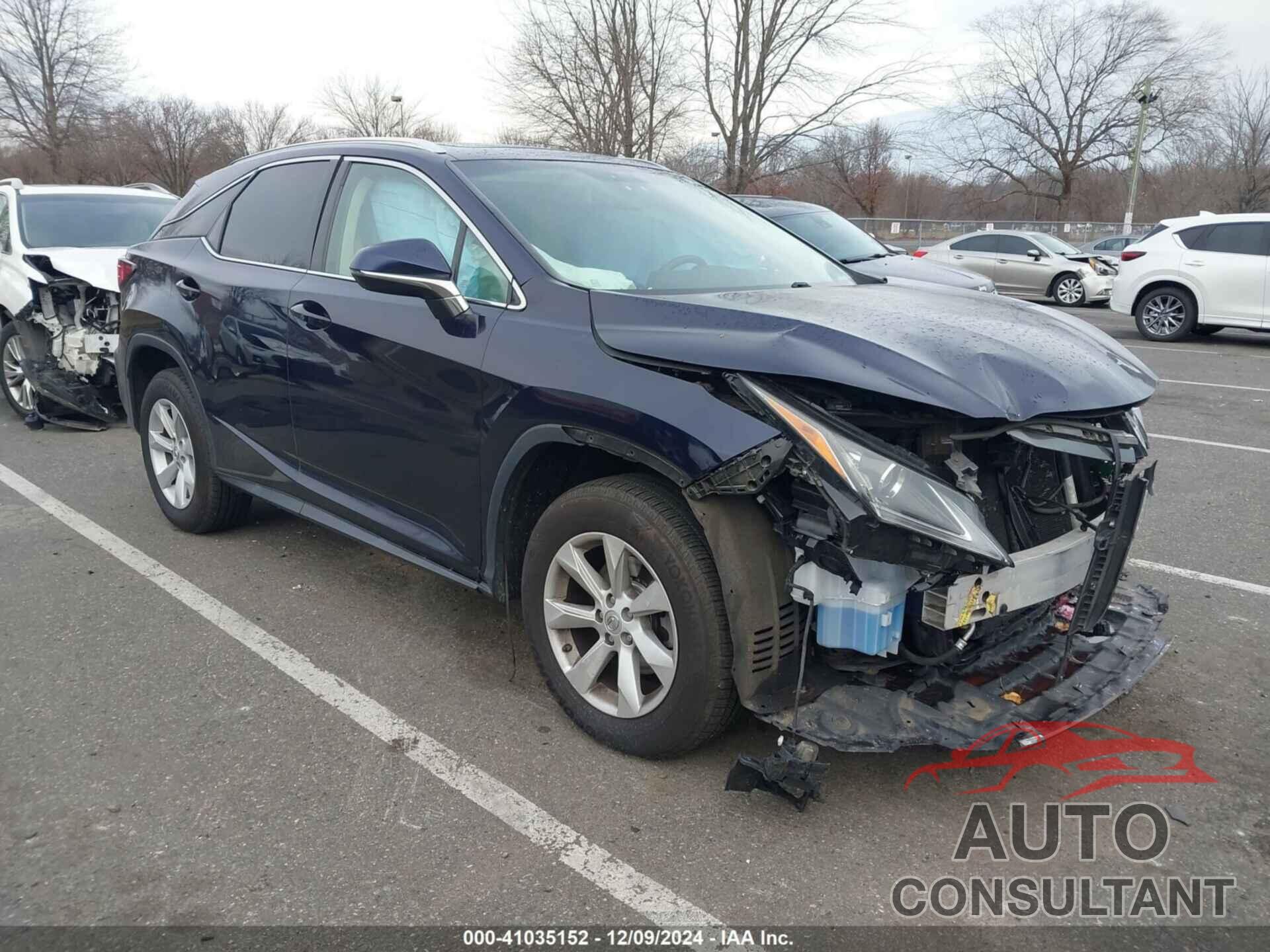 LEXUS RX 350 2016 - 2T2BZMCA8GC053082